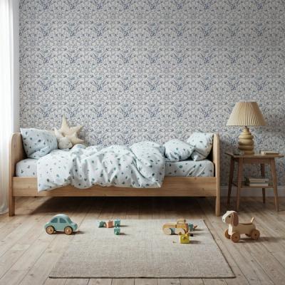 Spring Field Rabbits, Blue
