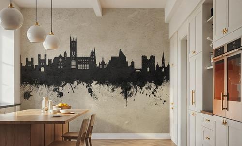 Canterbury England Skyline Concrete