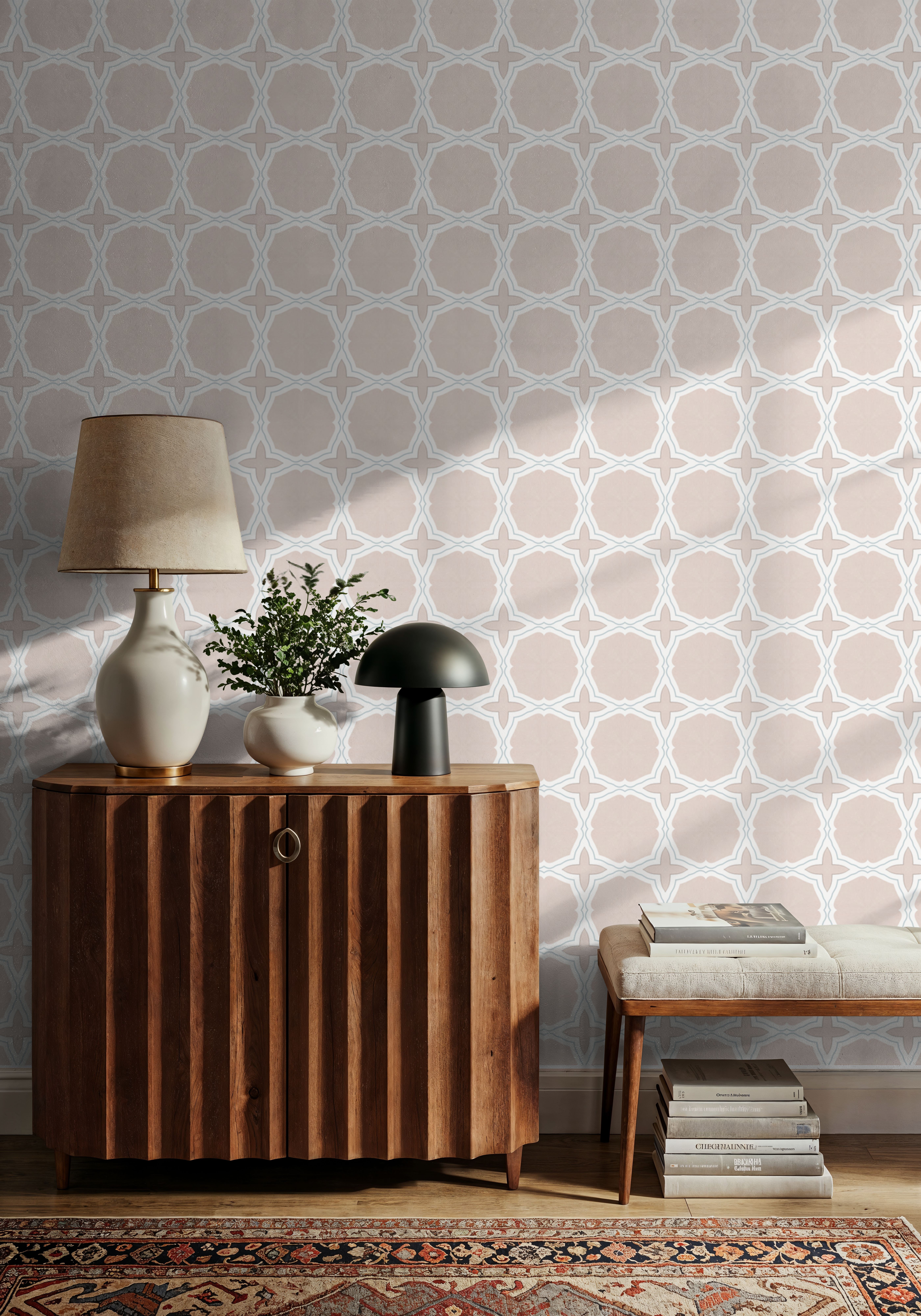 Zelij Mirrored Stars