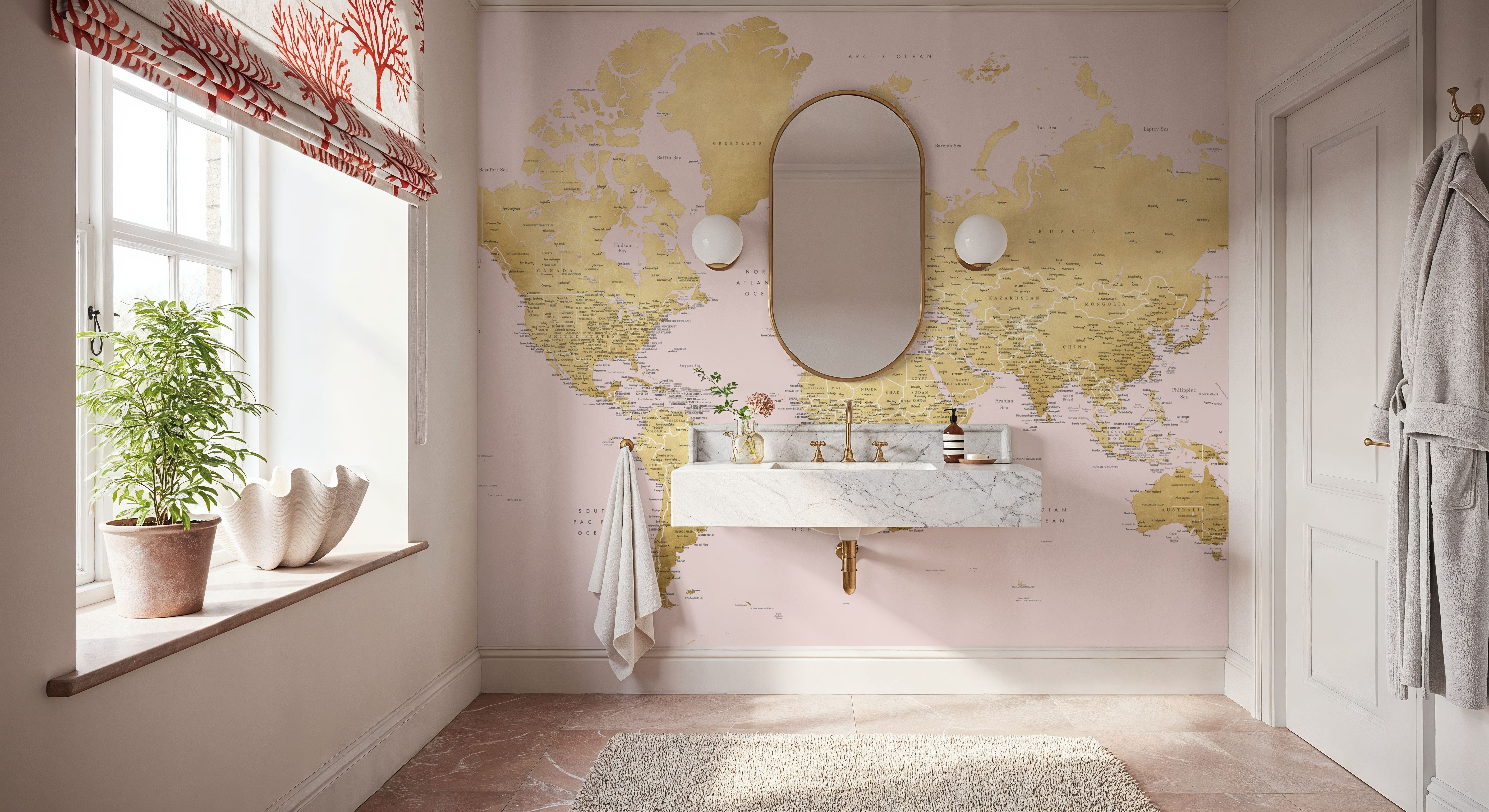 World Map Cities - Lalita