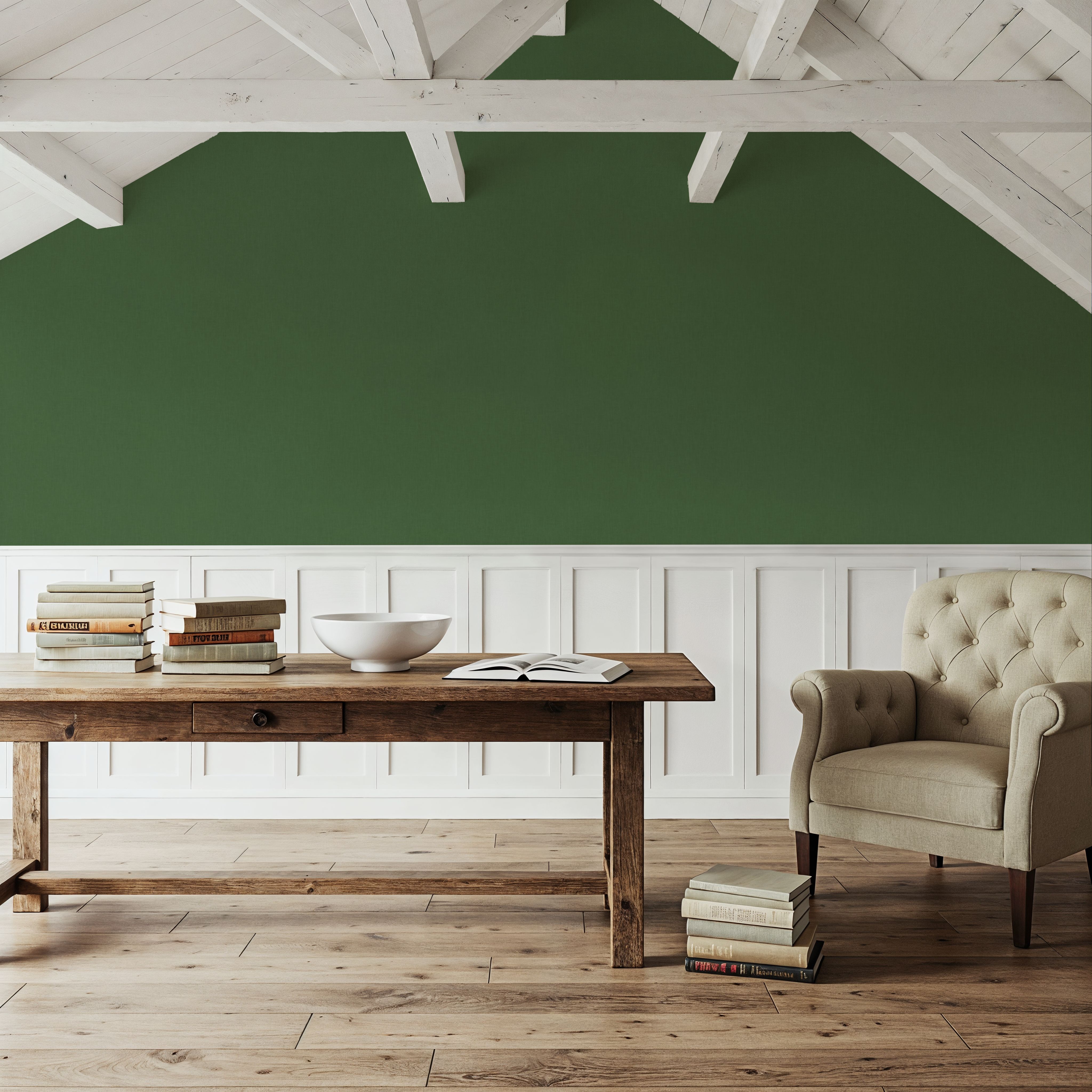 Linen Mist Bright Collection, Dill Green