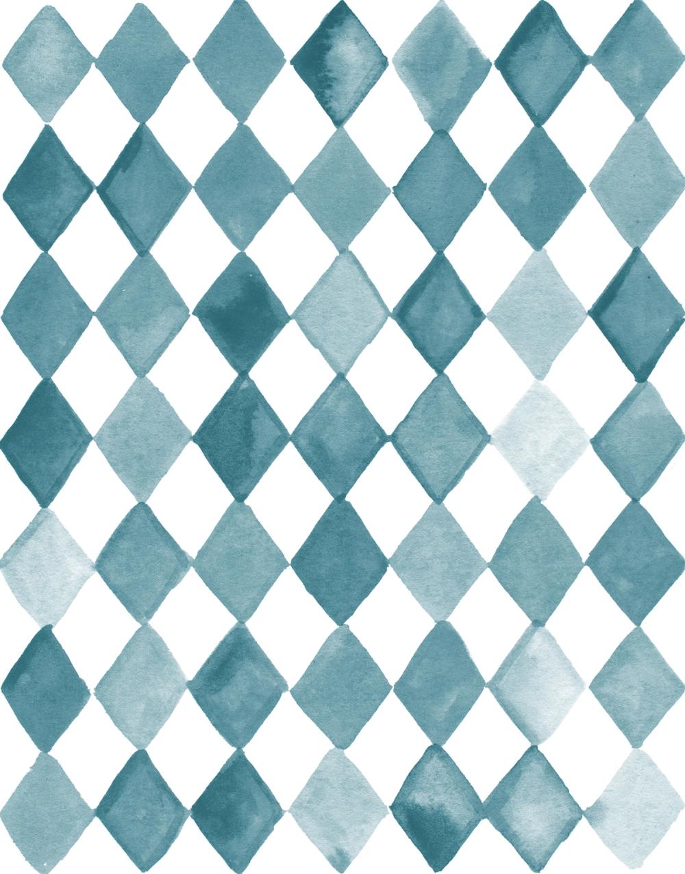 Harlequin Blue