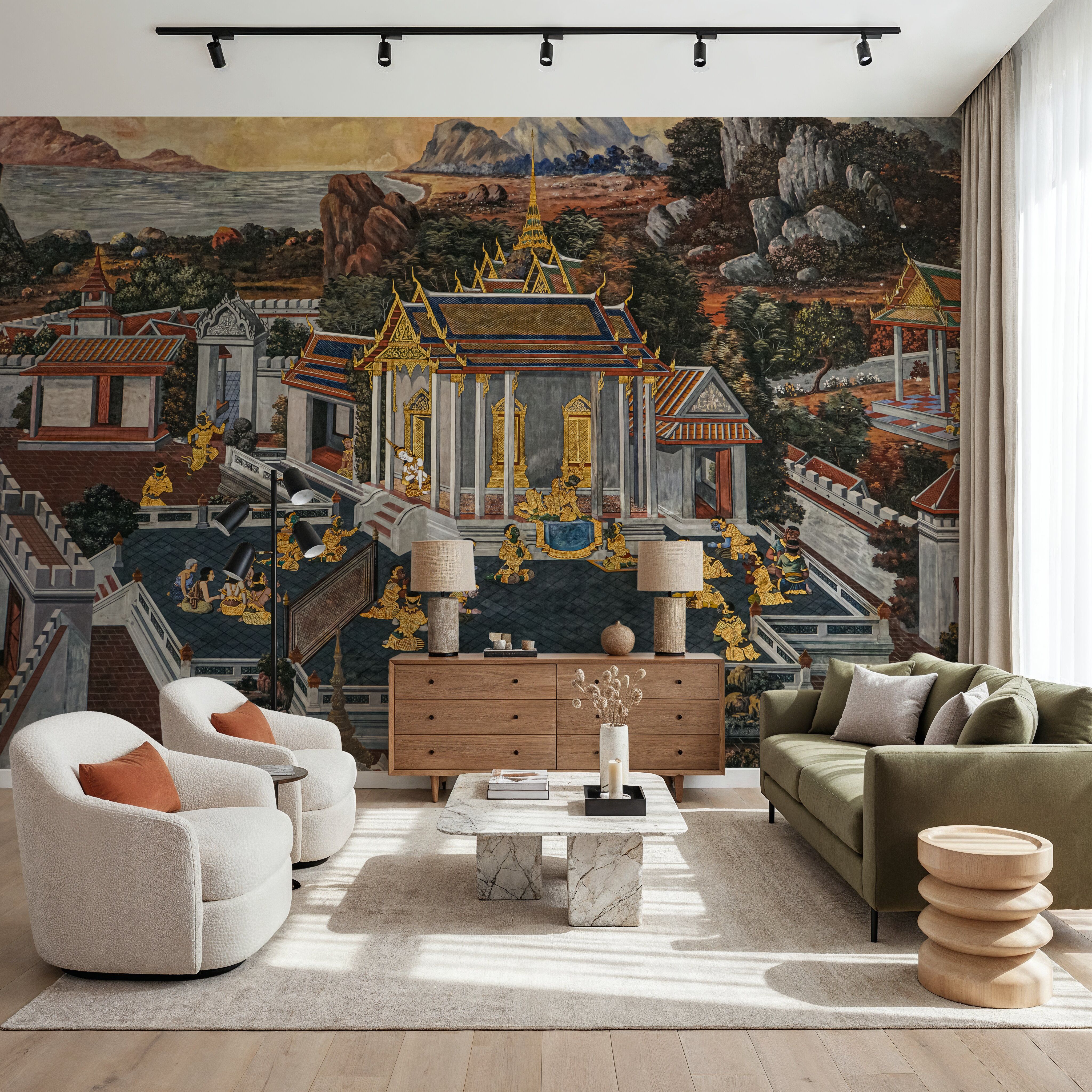 Ramayama, Thai Painting