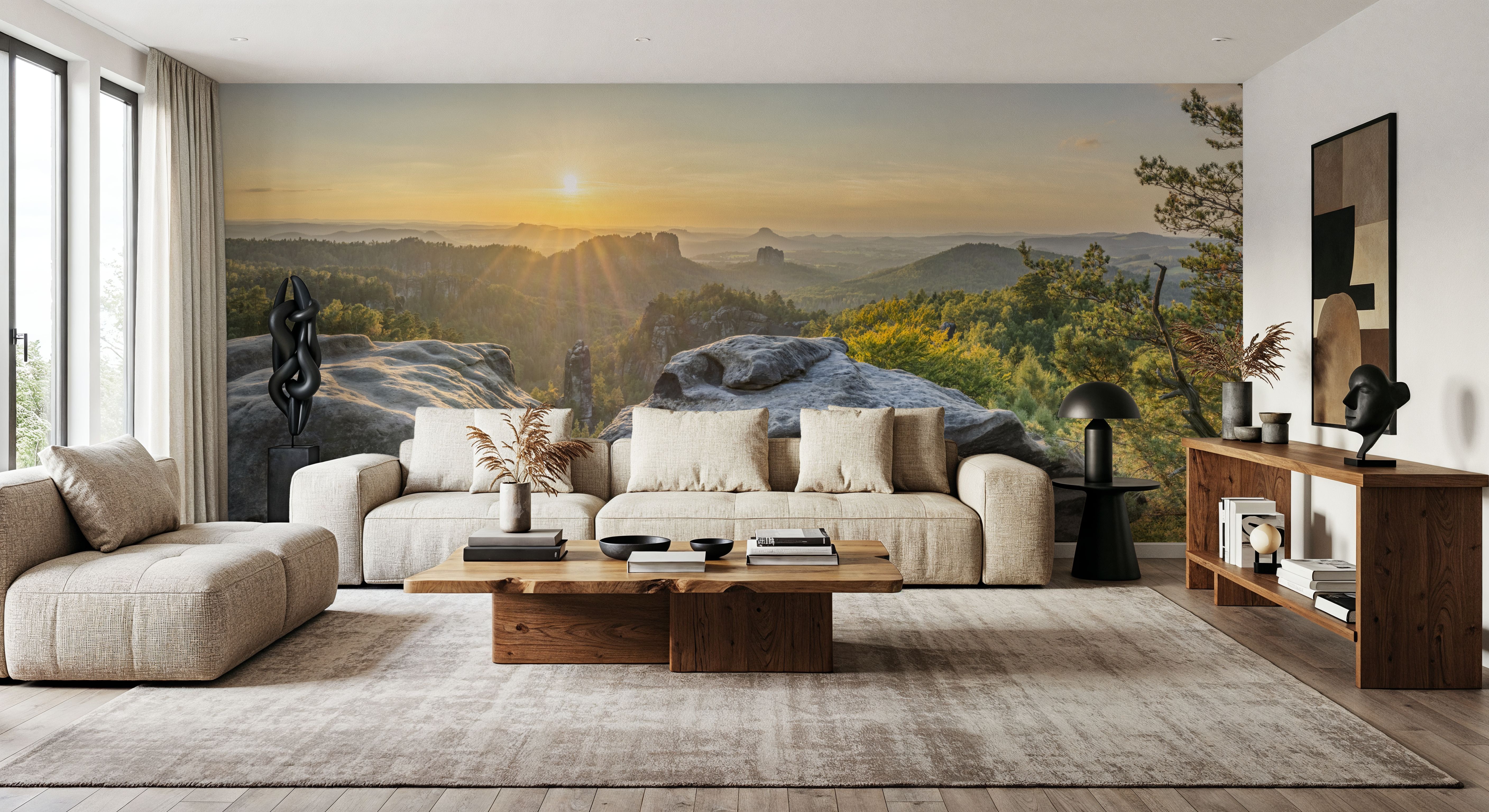 Carolafelsen, Wallpaper