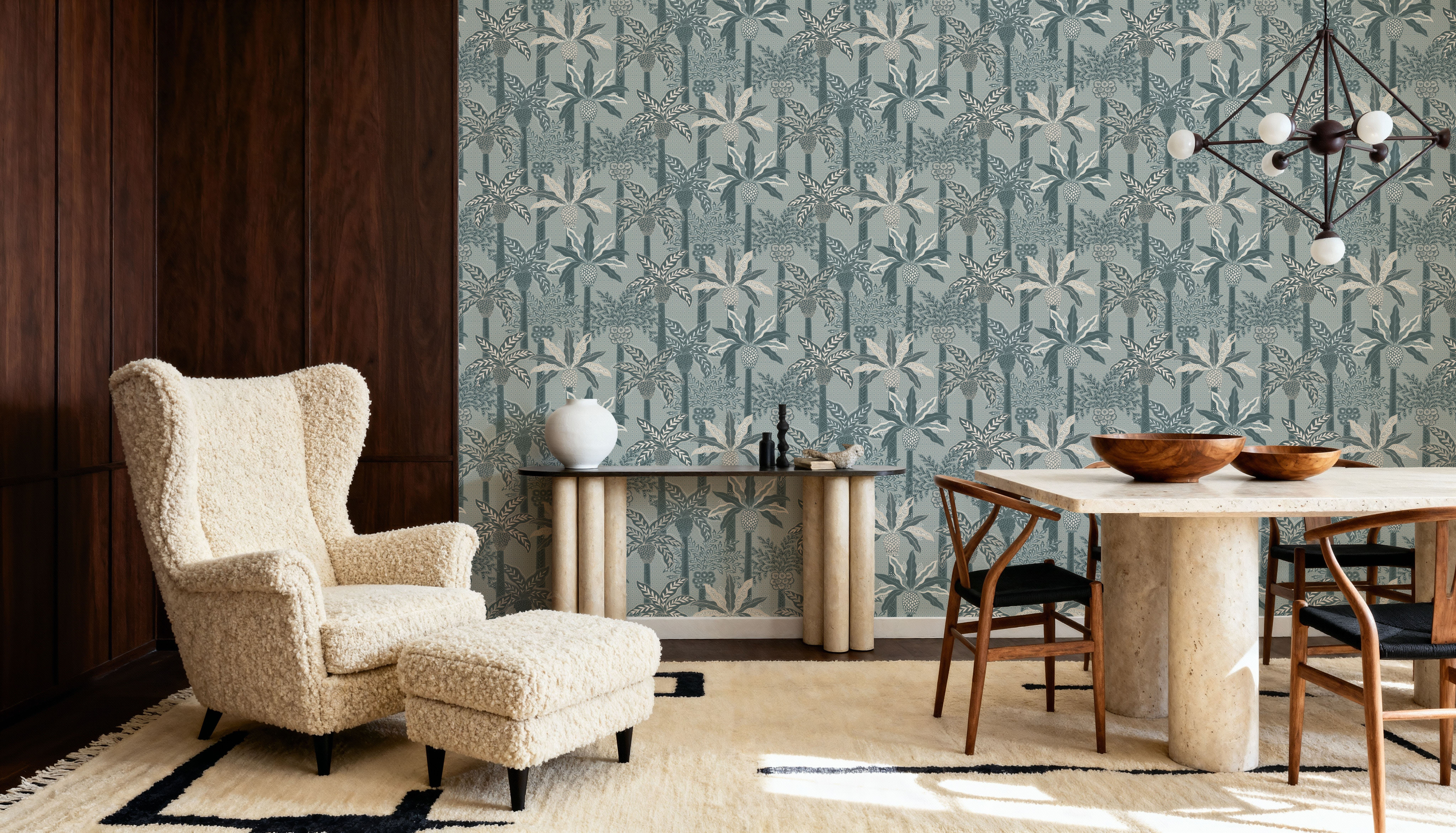 Palmera Luxe, Chalky Blue