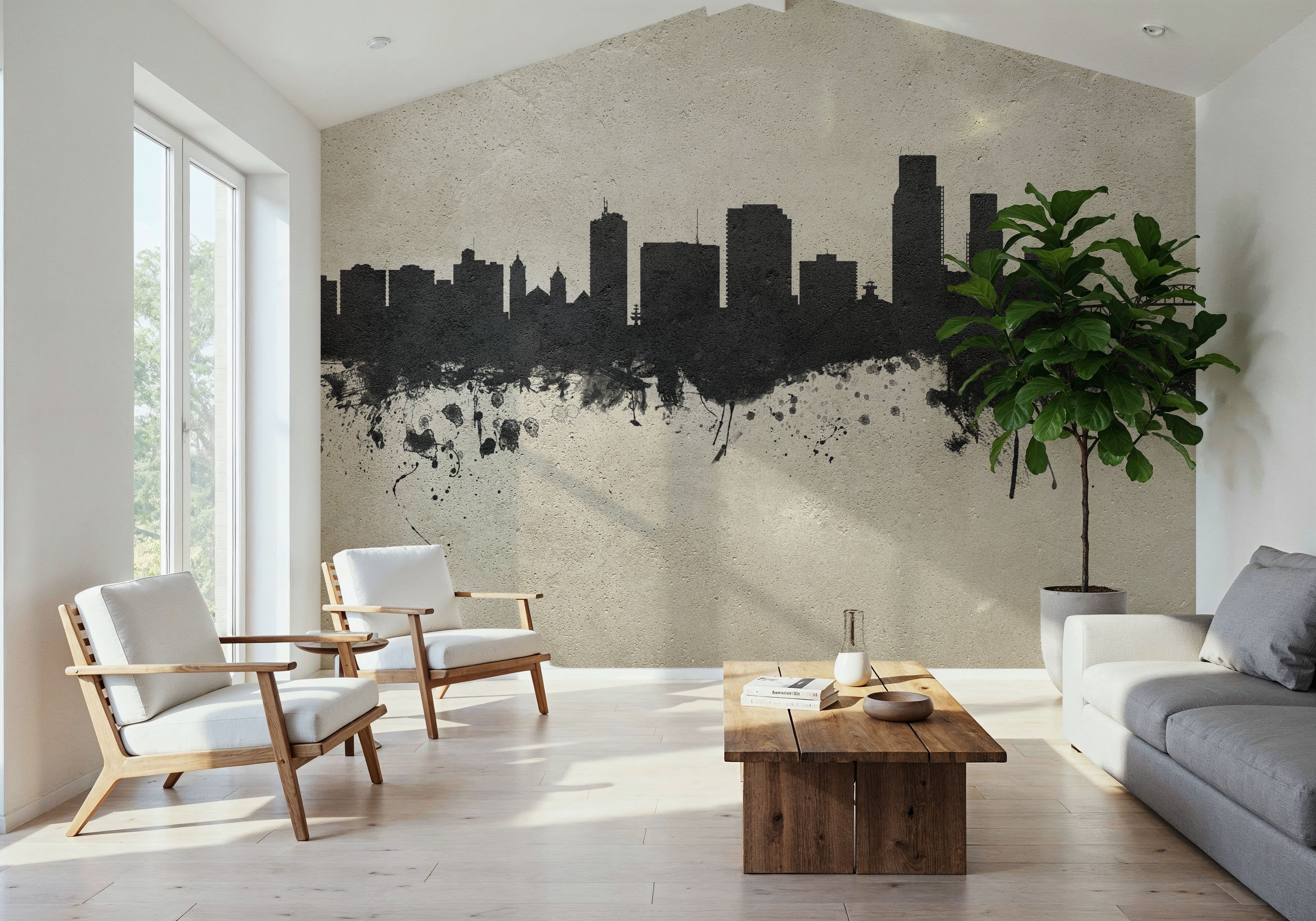 Corpus Christi Texas Skyline Concrete, Wallpaper