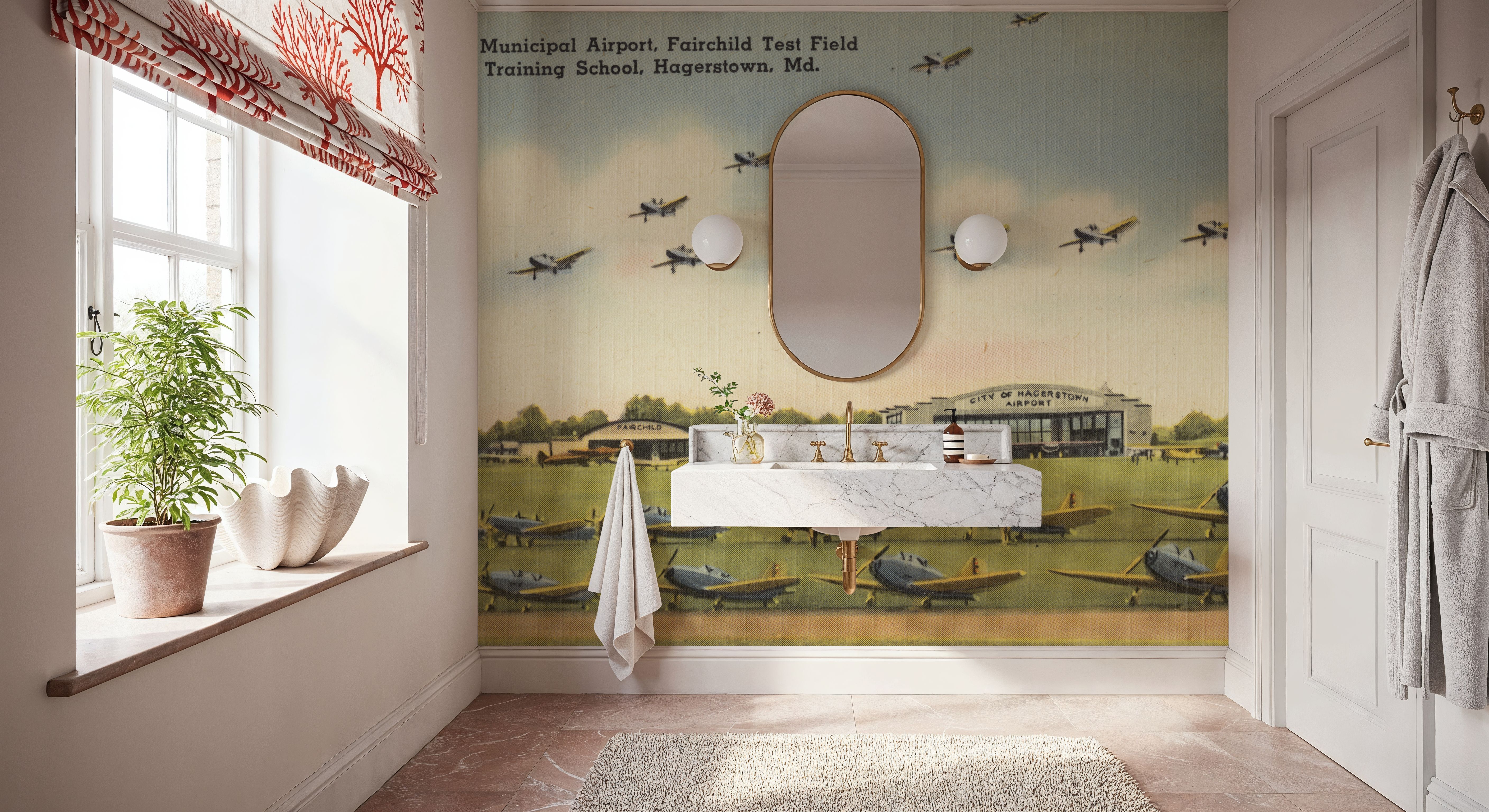 Greetings from Fairchild - Screenprint Postcard