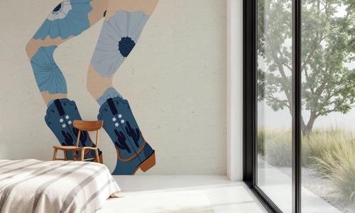 Cowgirly IV Blue