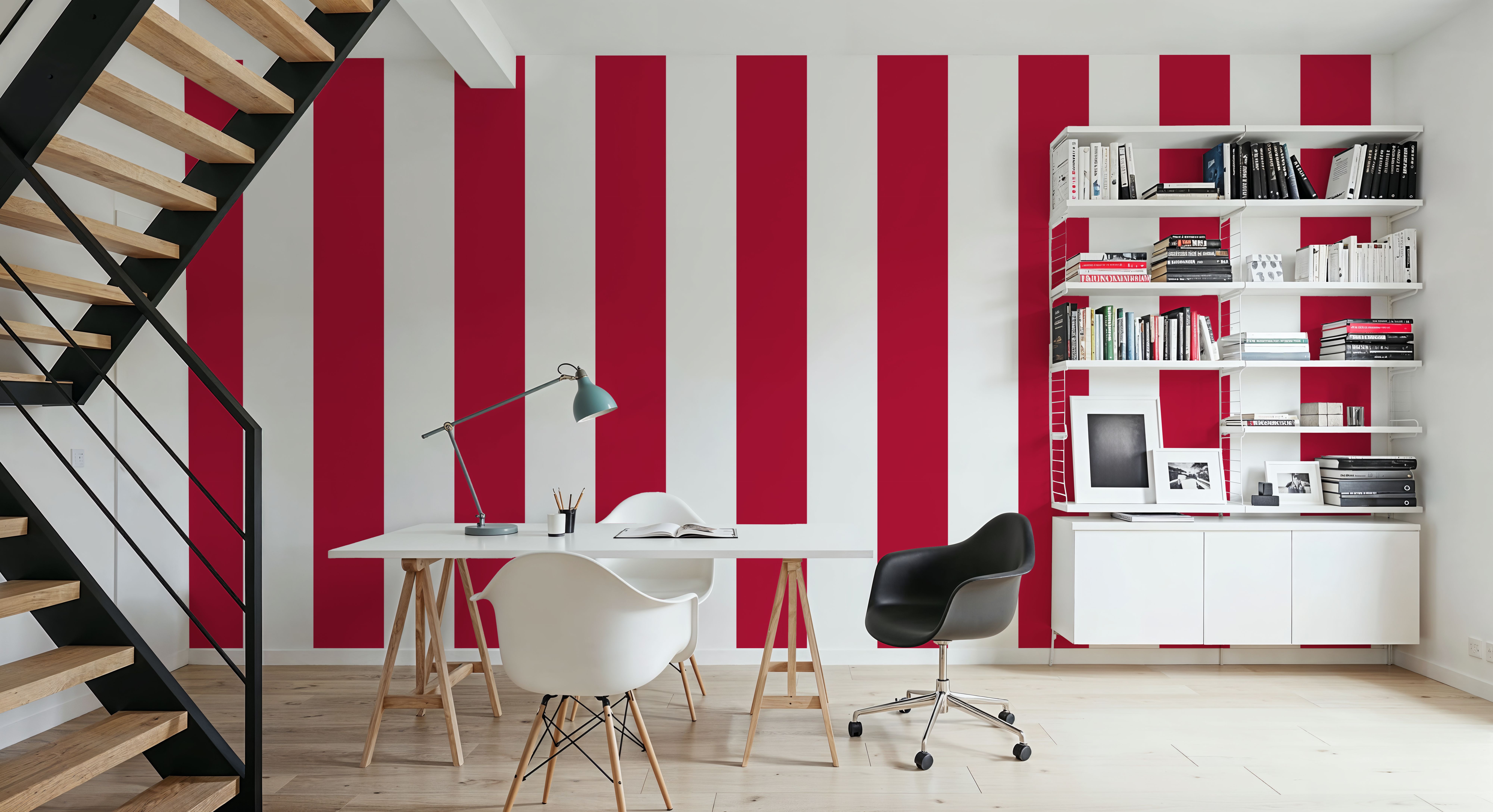 Circus Stripes, Red