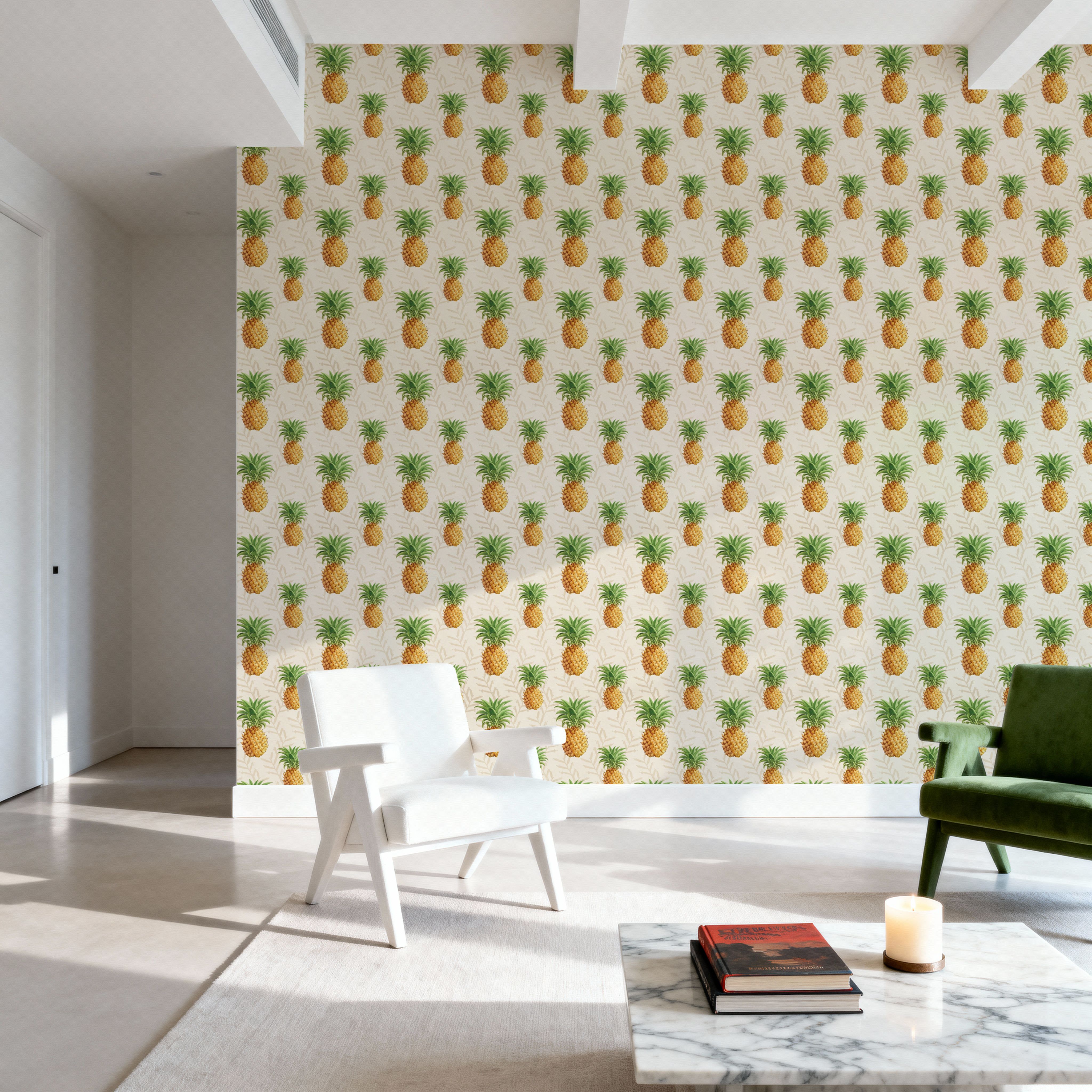 Pineapple Paradise White