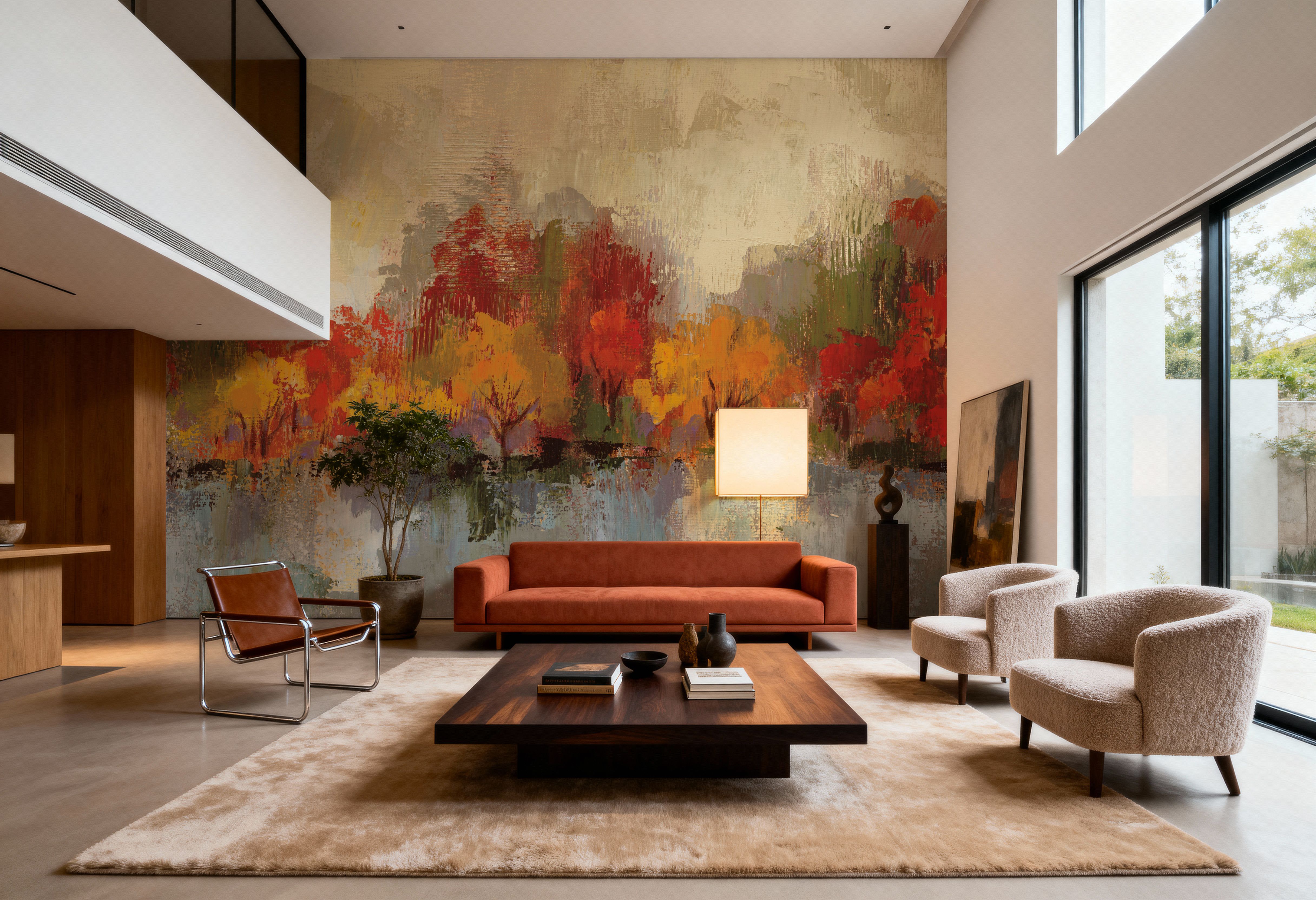 Autumn River Reflection