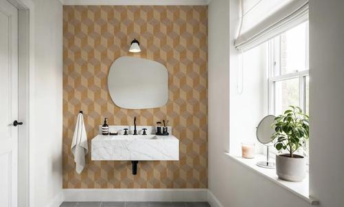 Cubical Cork, Beige