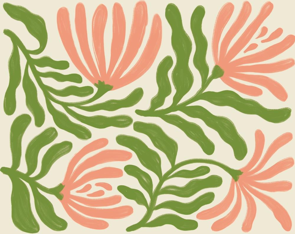 Simple Petals I Bright