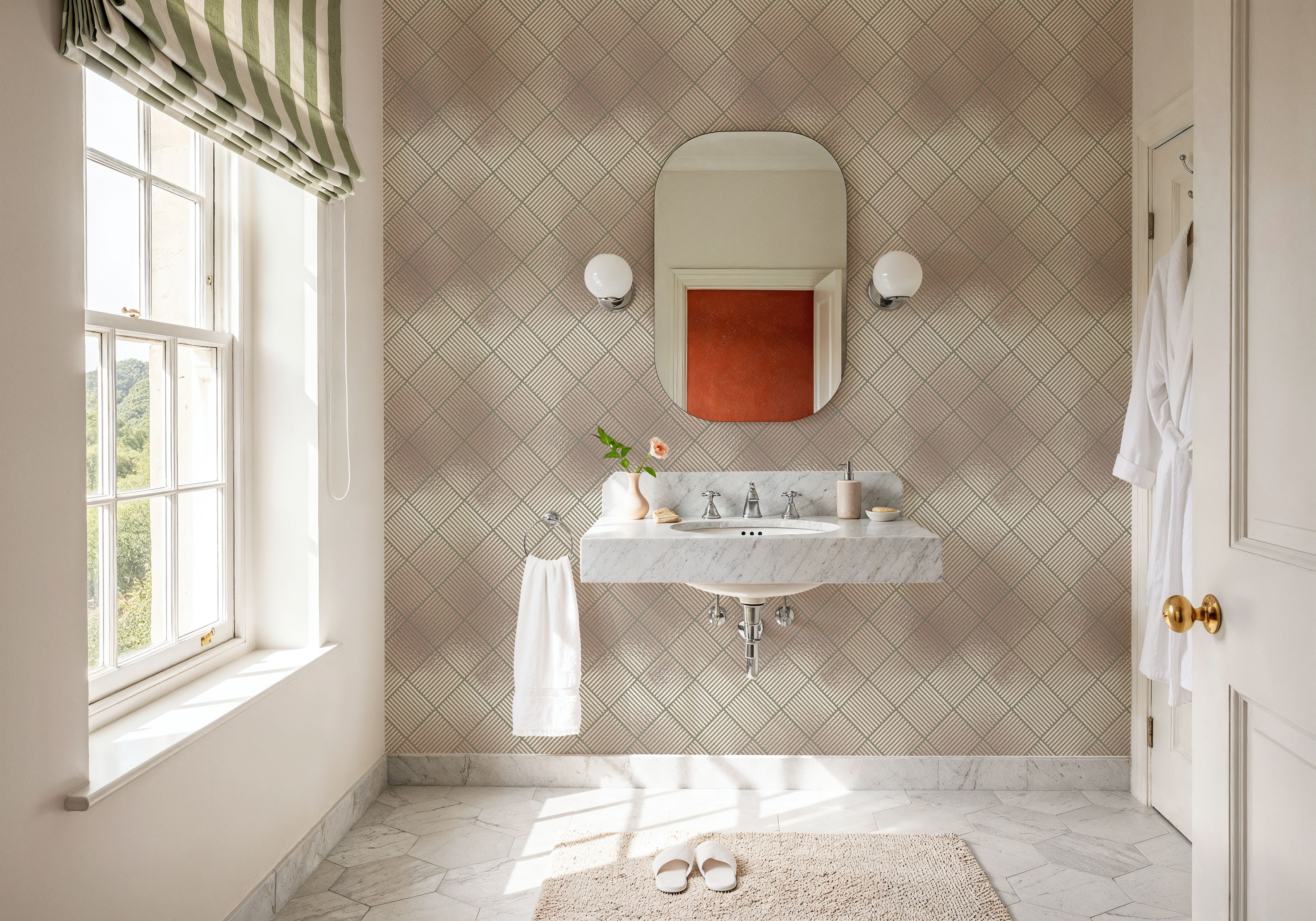 Merce, Carte da parati