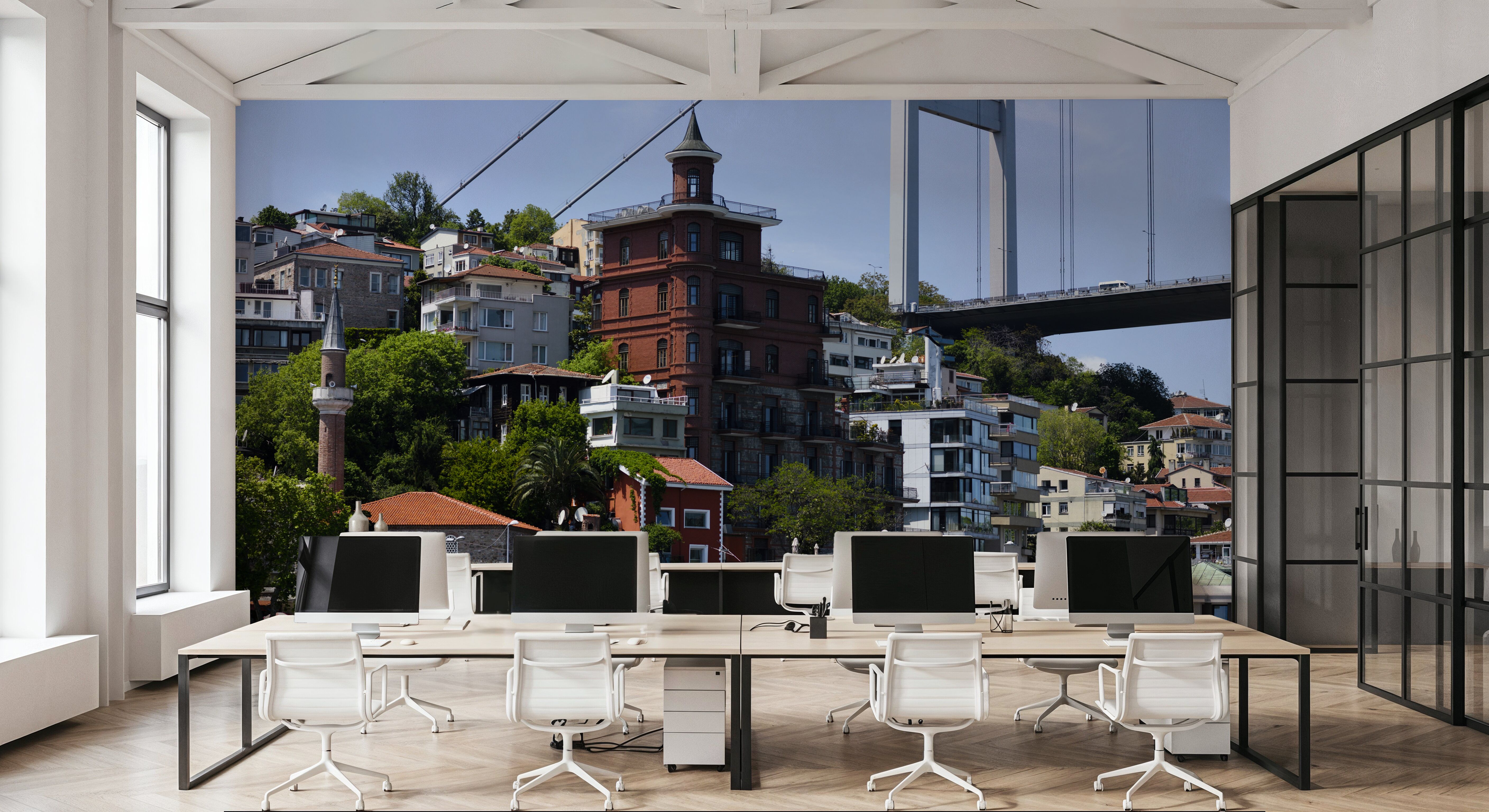 Historic Bridge Cityscape