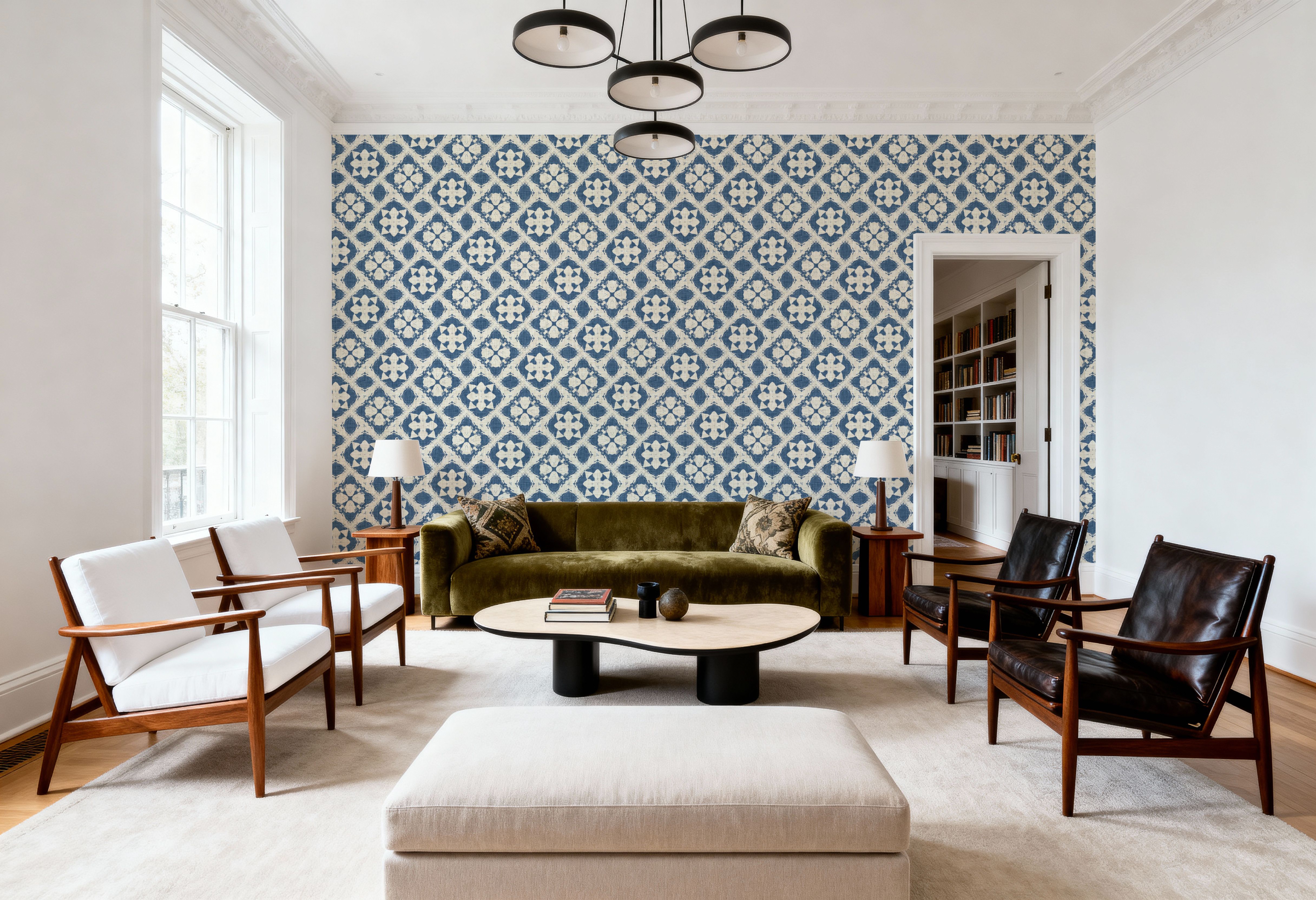 Azure Diamond Blossom