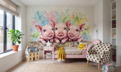 Piglets - Cute Baby Animals Series