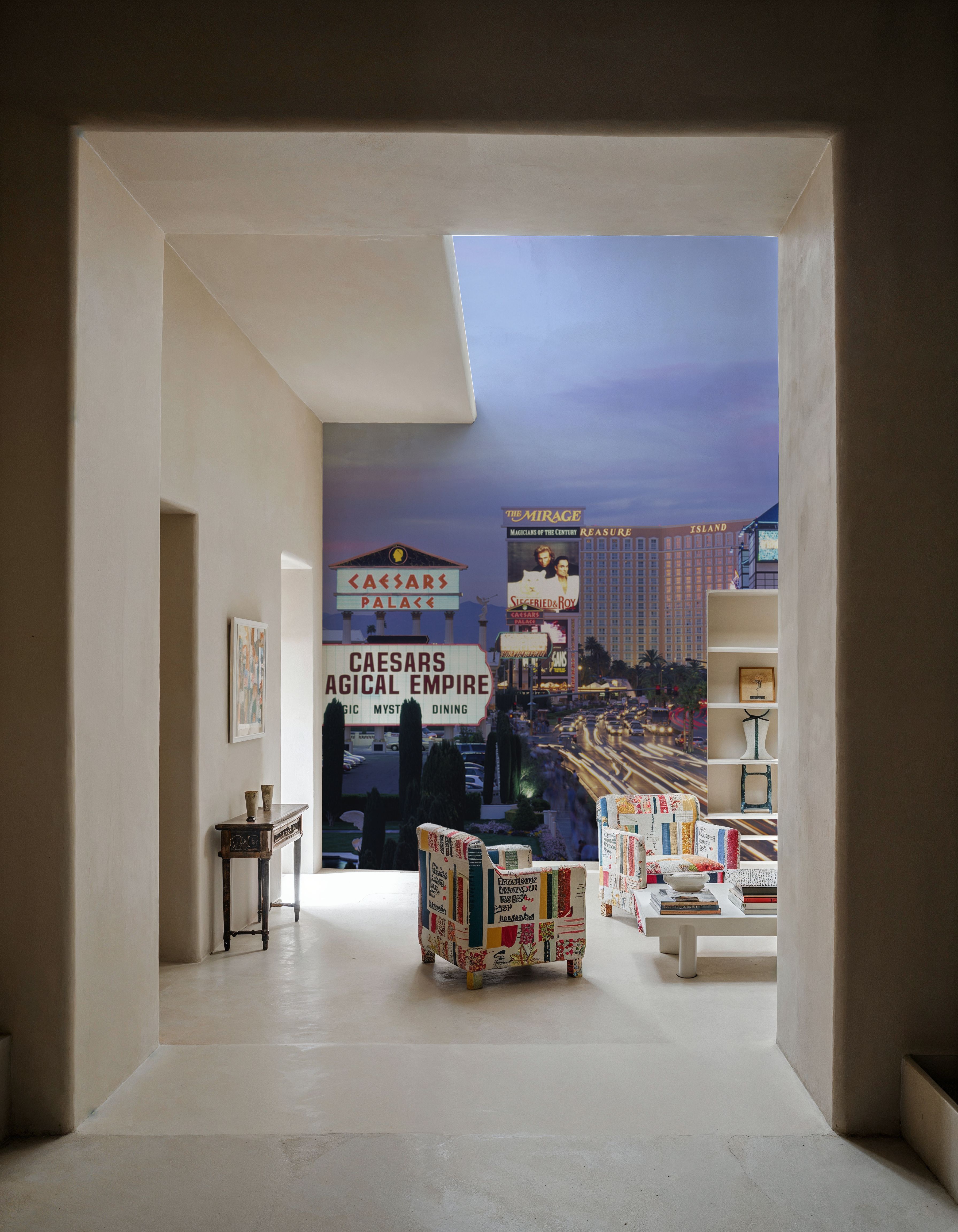 Neon Desert Twilight