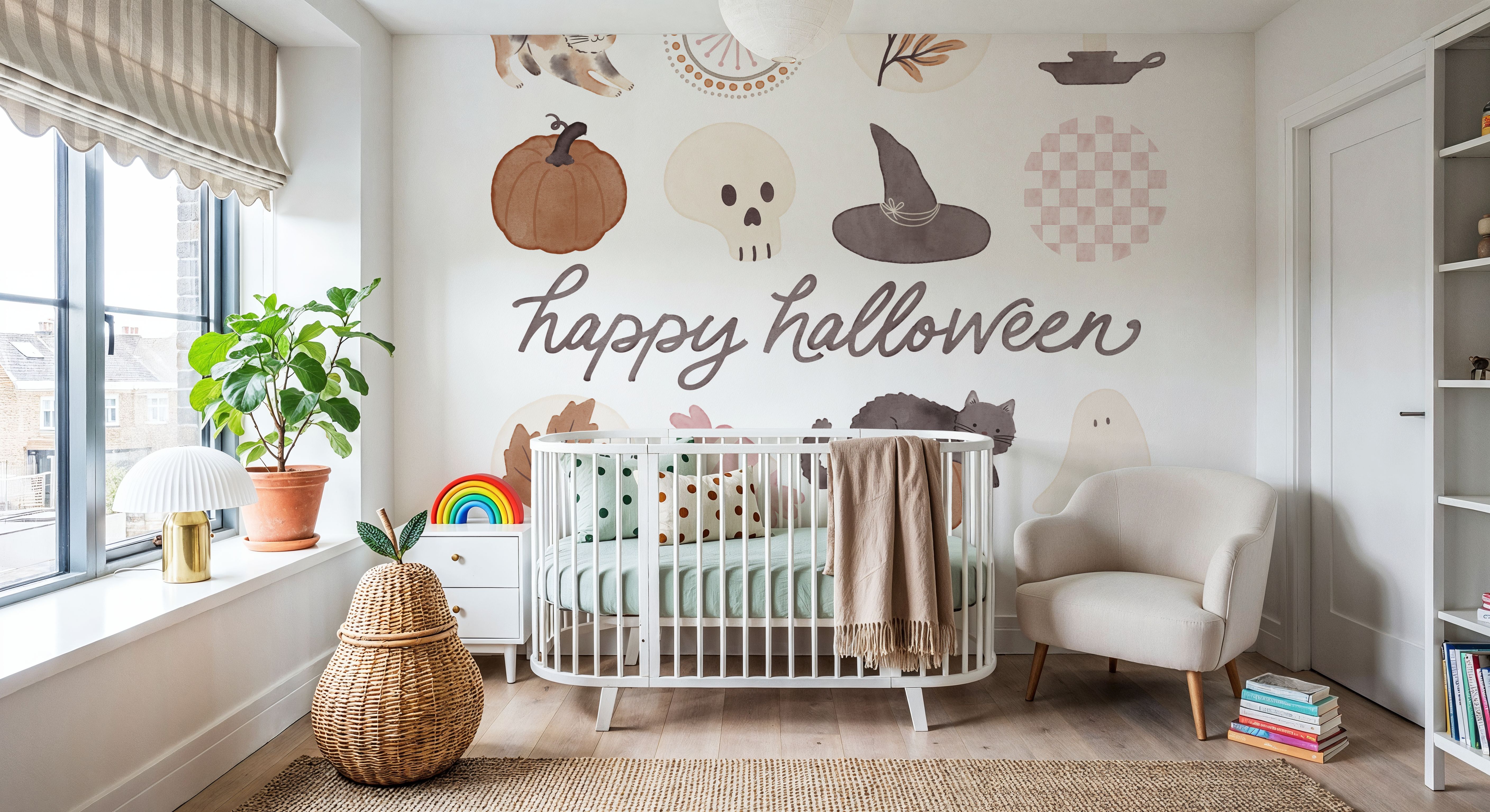 Pumpkins and Paws V, Wallpaper