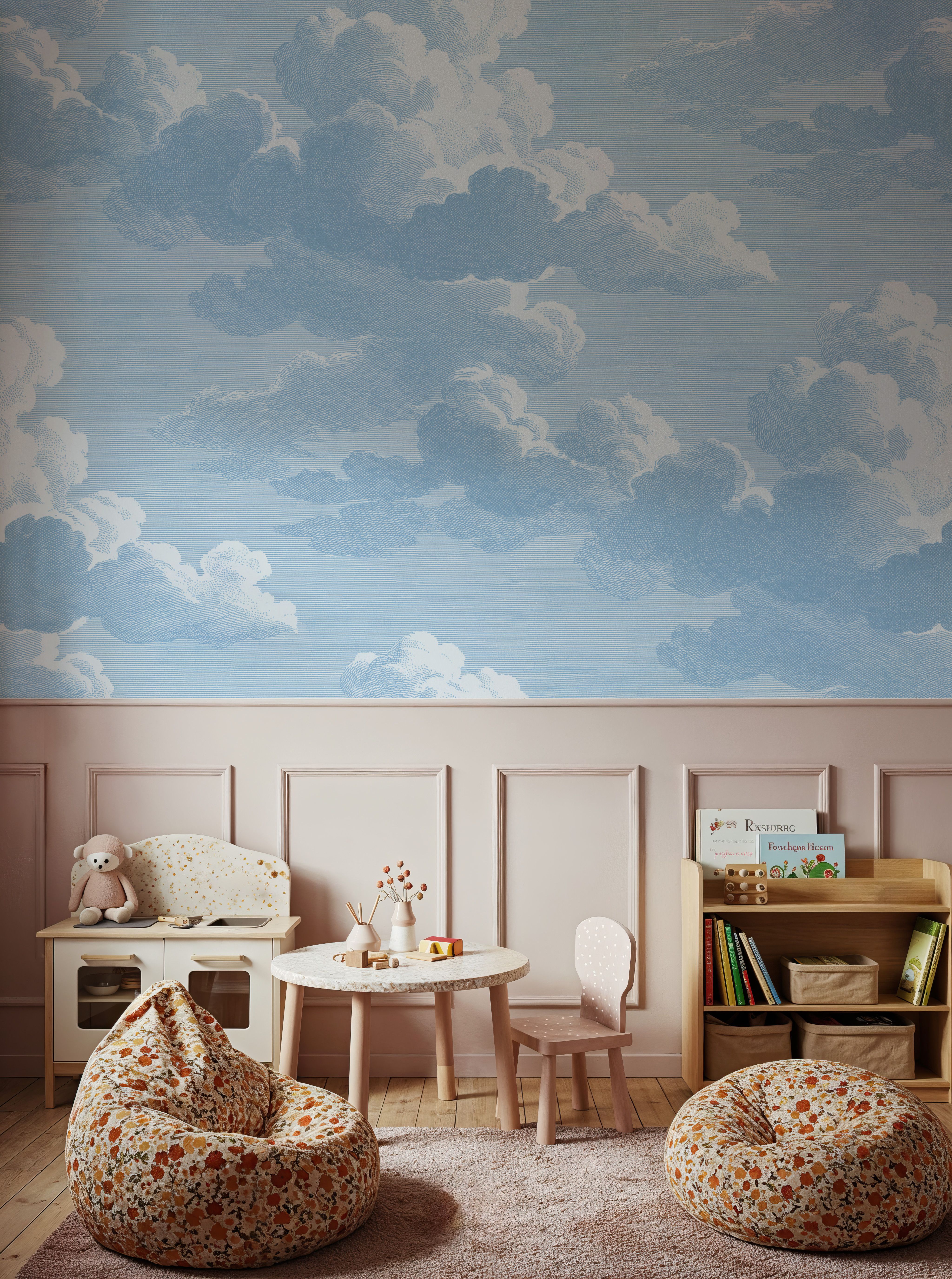 Intaglio Clouds, Summer Sky