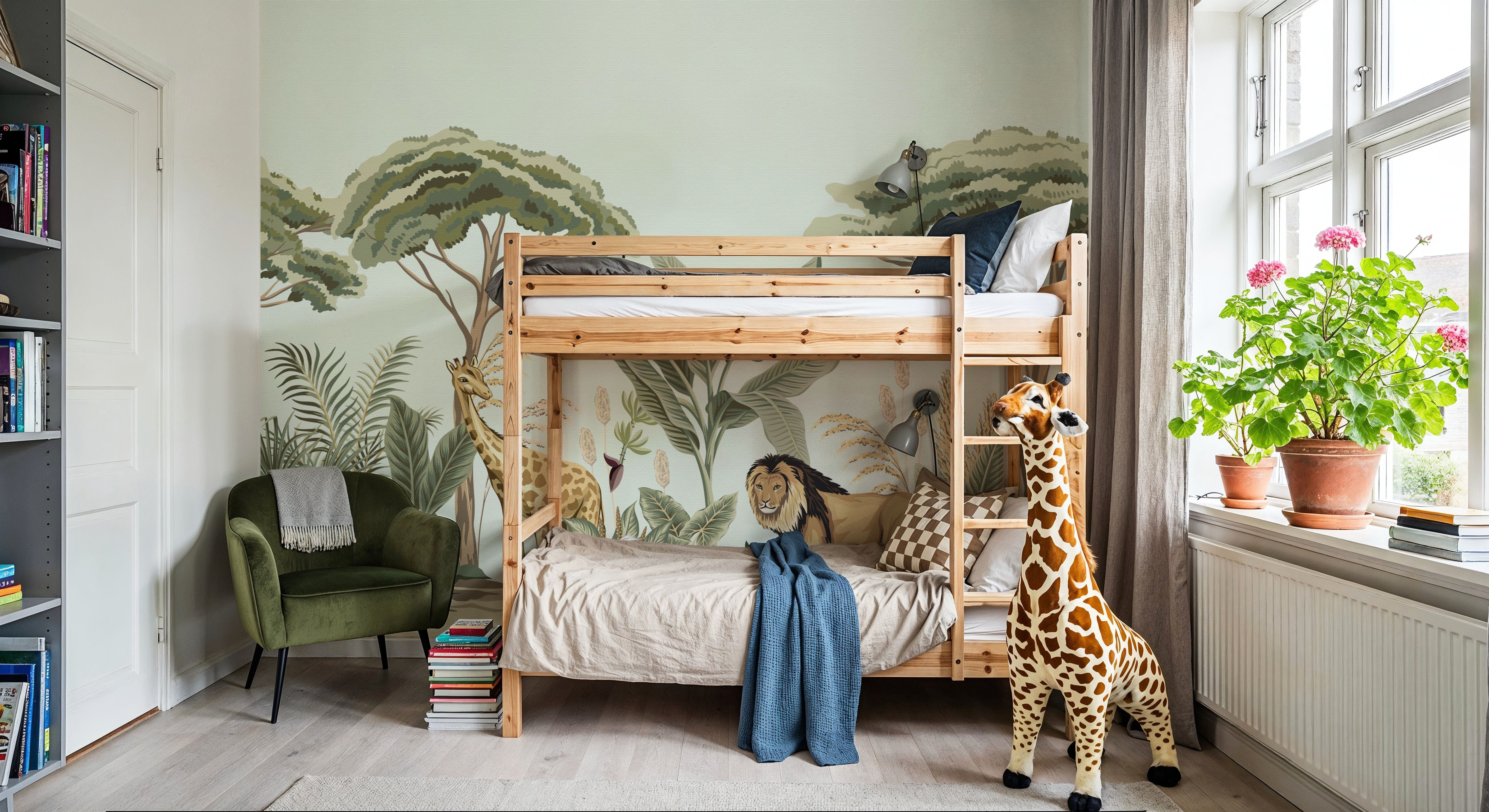 Little Savannah, Papel pintado