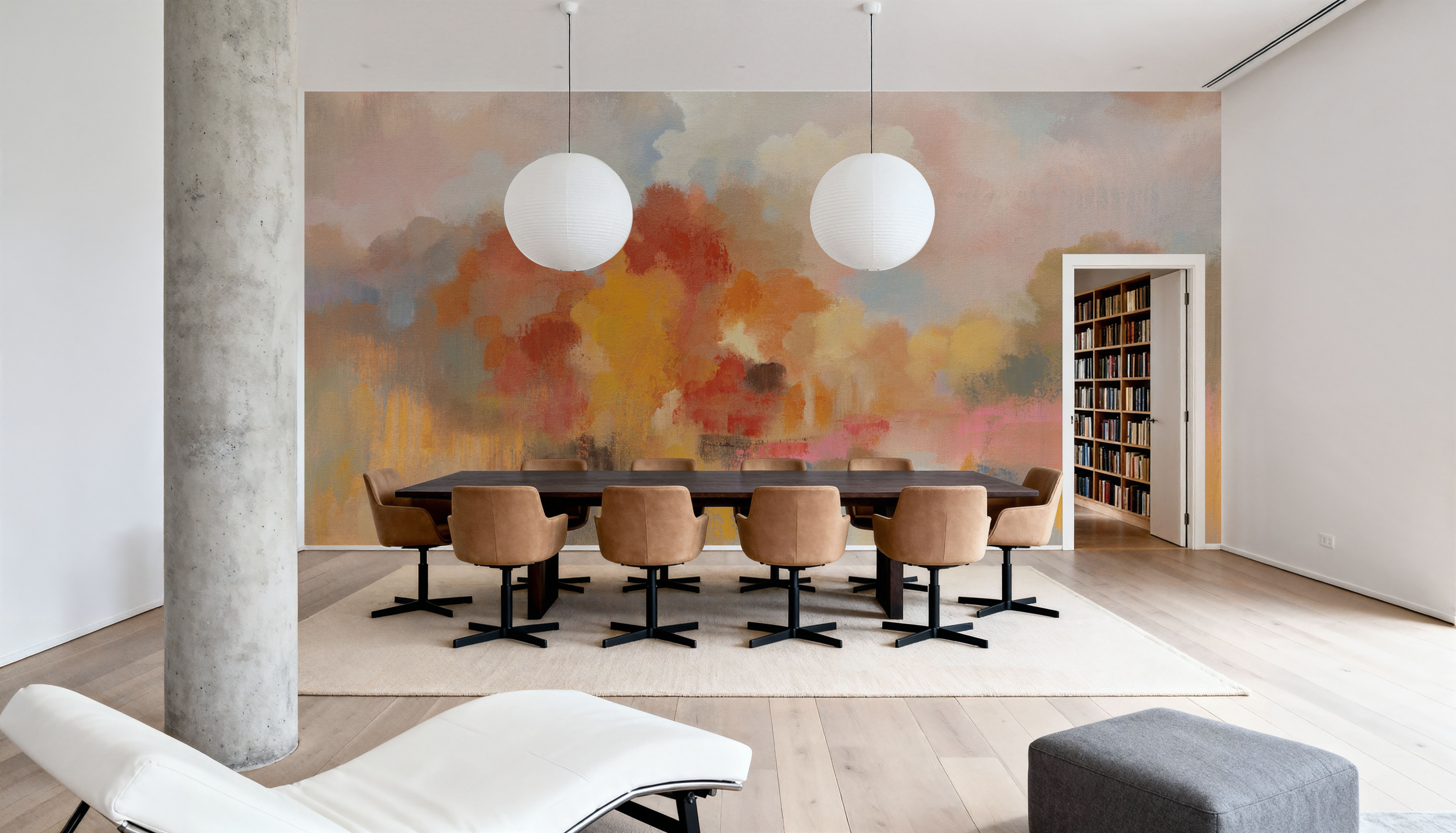 Fall Sunrise, Papier peint