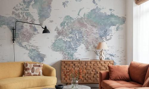 World Map Cities - Fufu