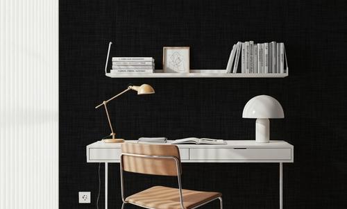 Mottled Linen Effect, Midnight