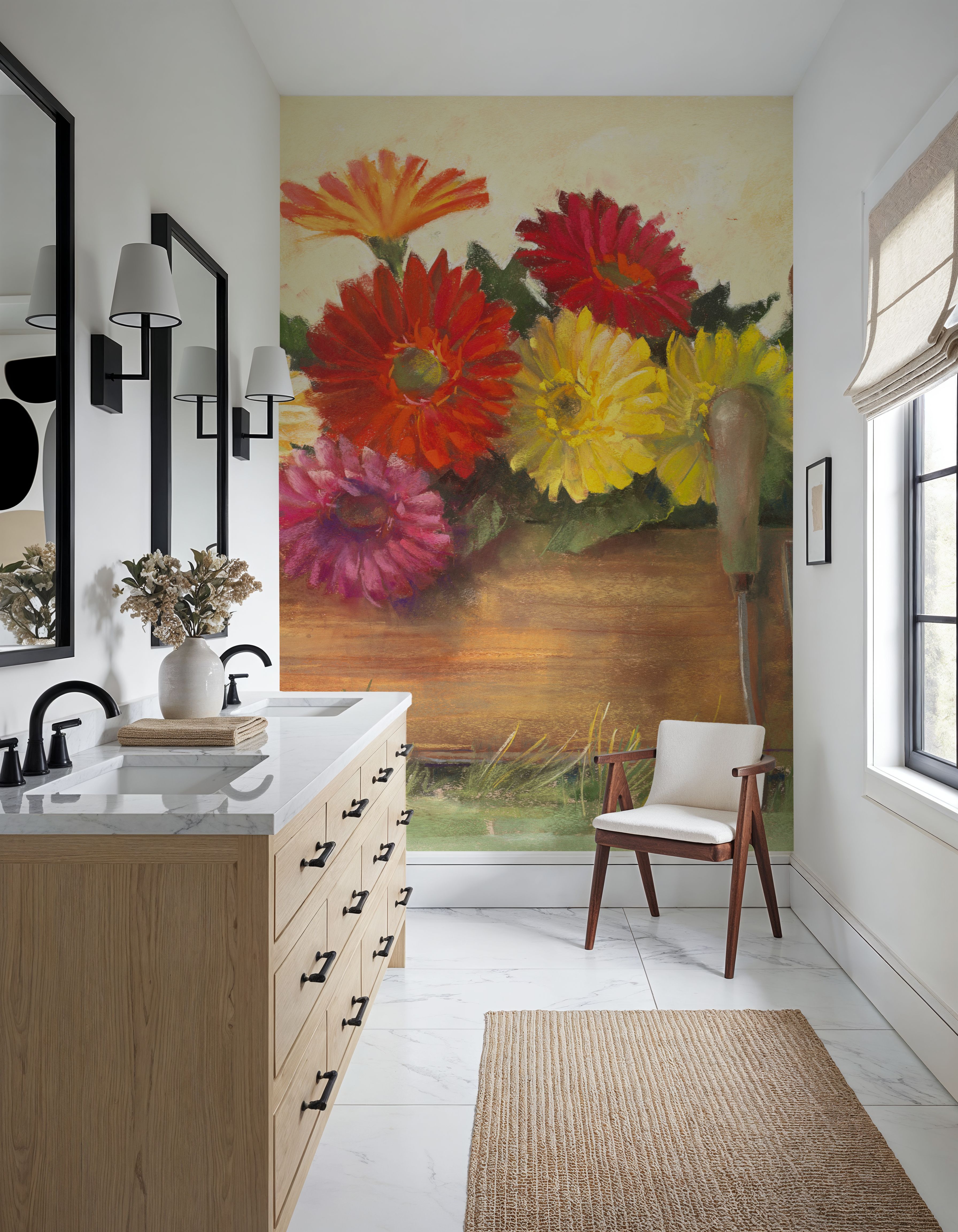 Gardeners Still Life with Gerberas
