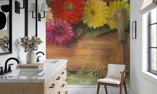 Gardeners Still Life with Gerberas