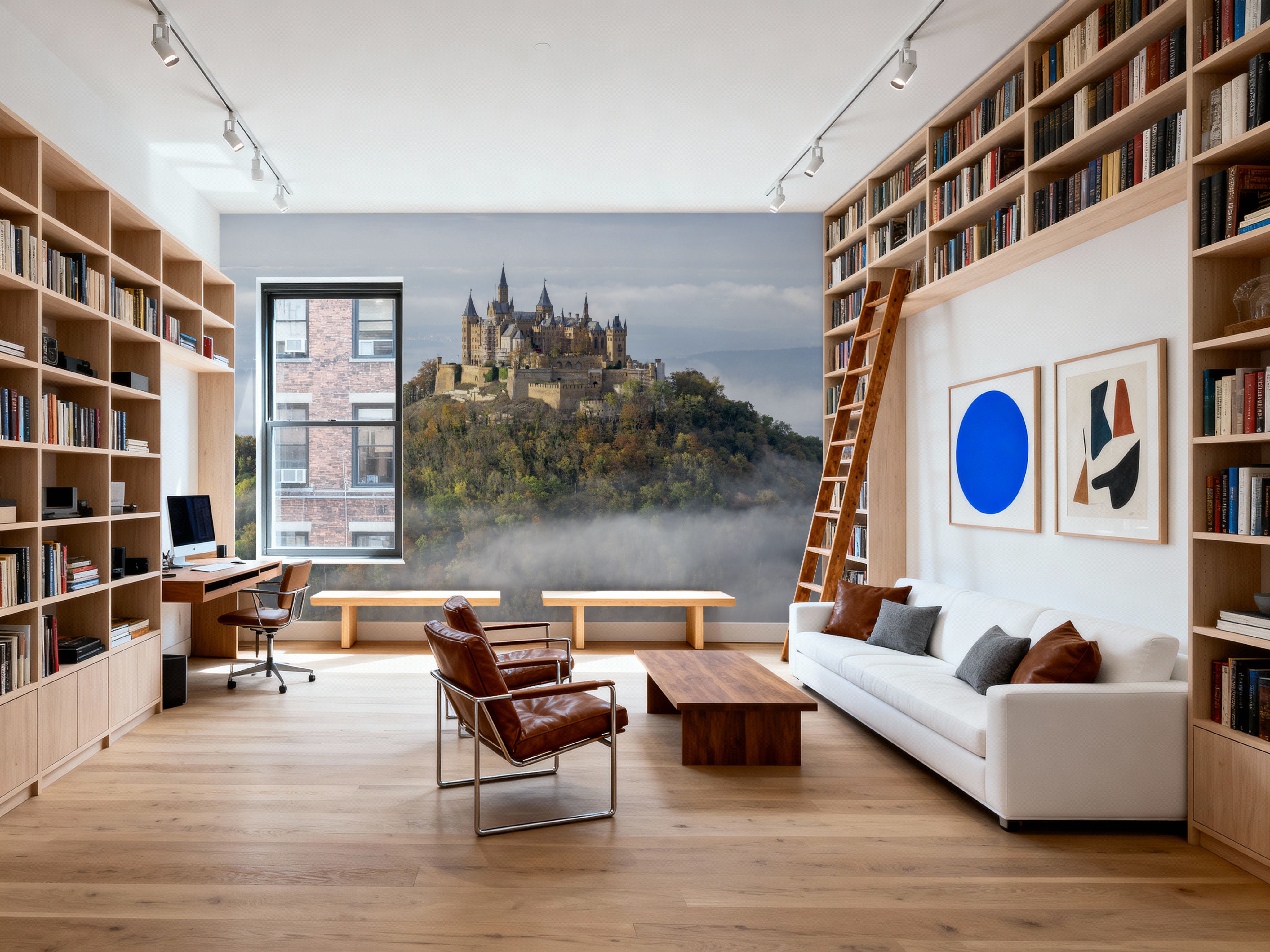 Hohenzollern Castle in Fall, Tapeten