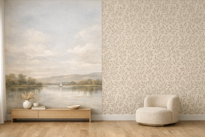 Mural or repeating pattern: which one does your wall need?