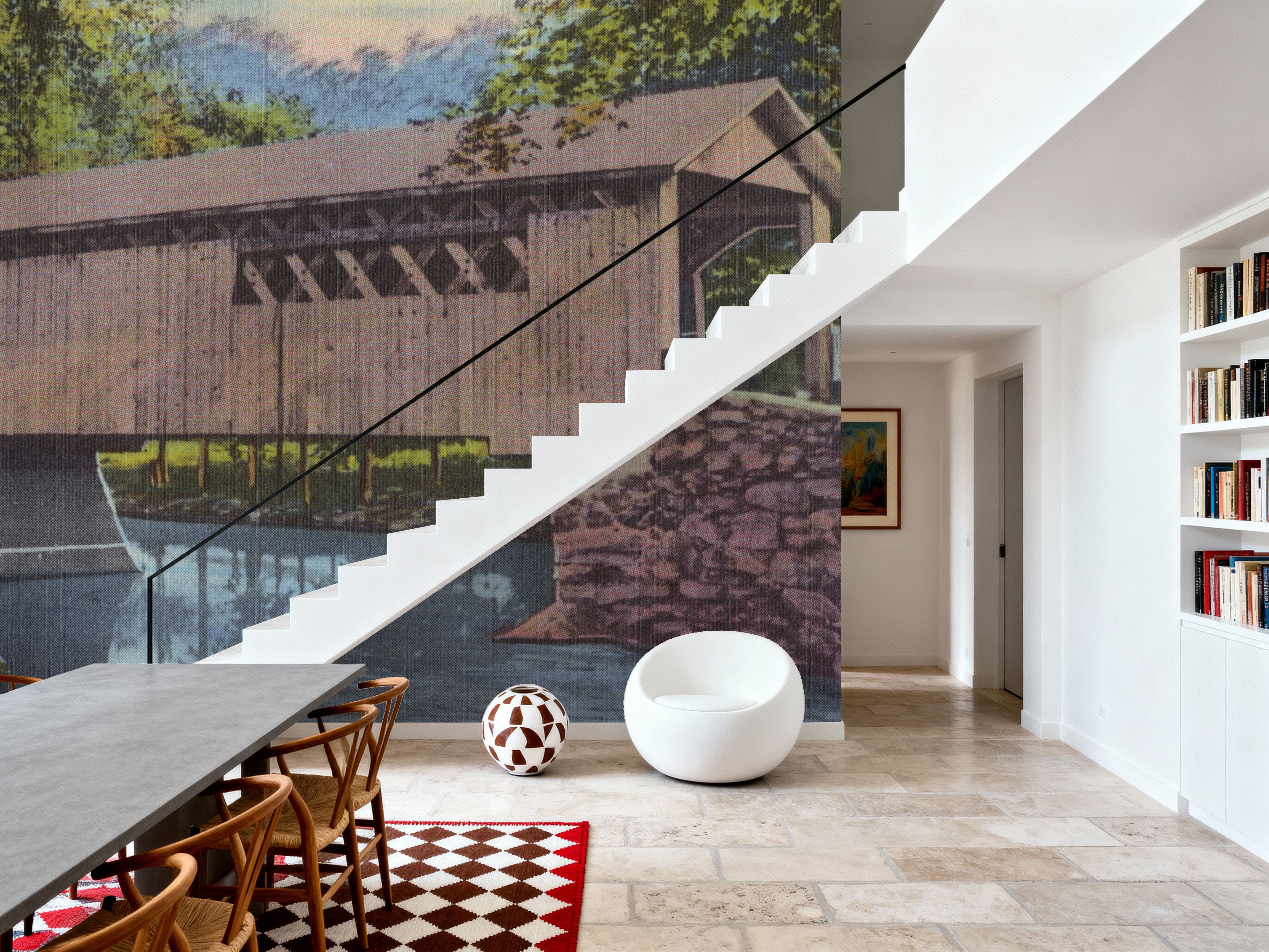 Greetings from Vermont - Screenprint Postcard