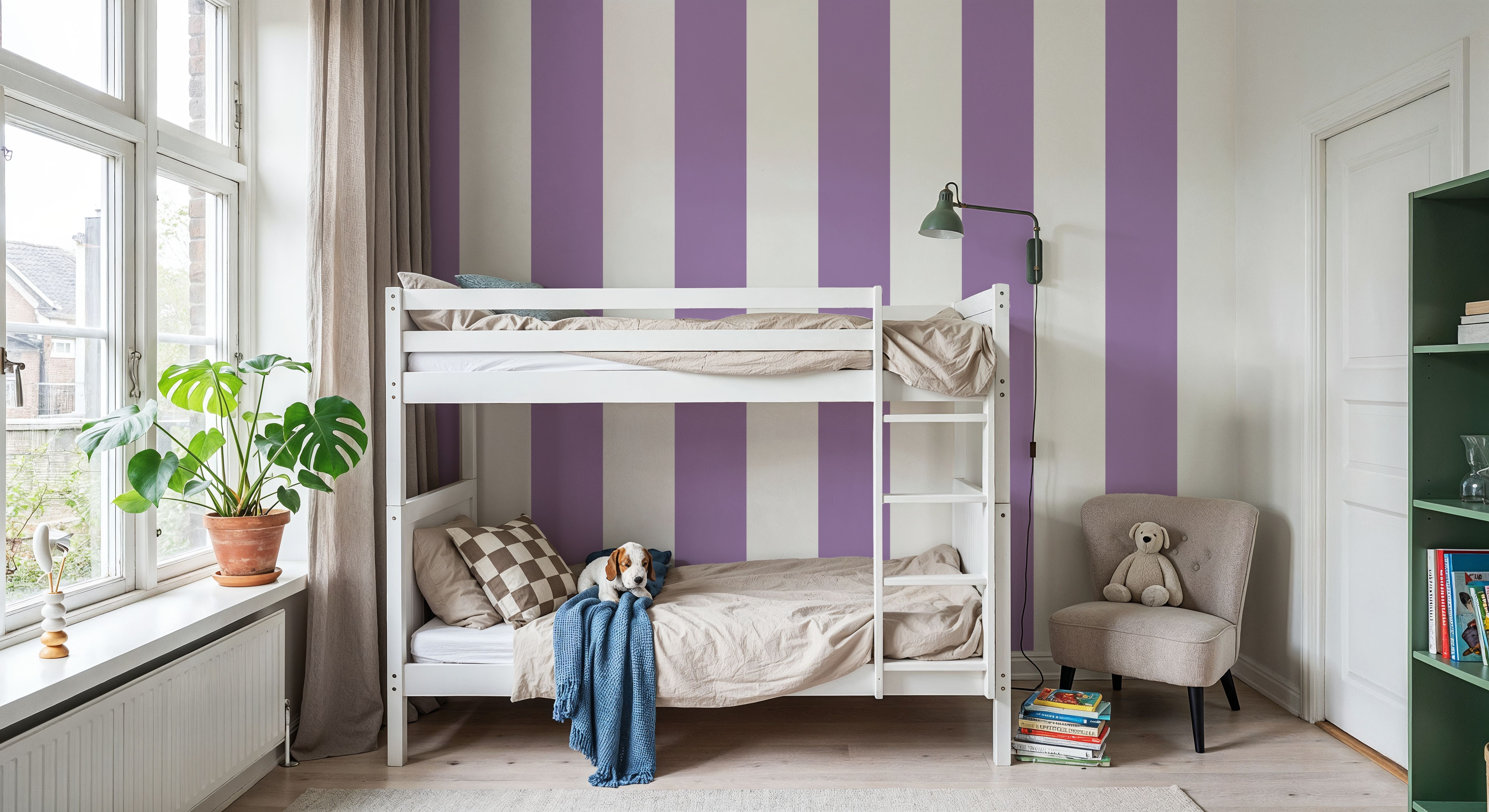 Circus Stripes, Purple