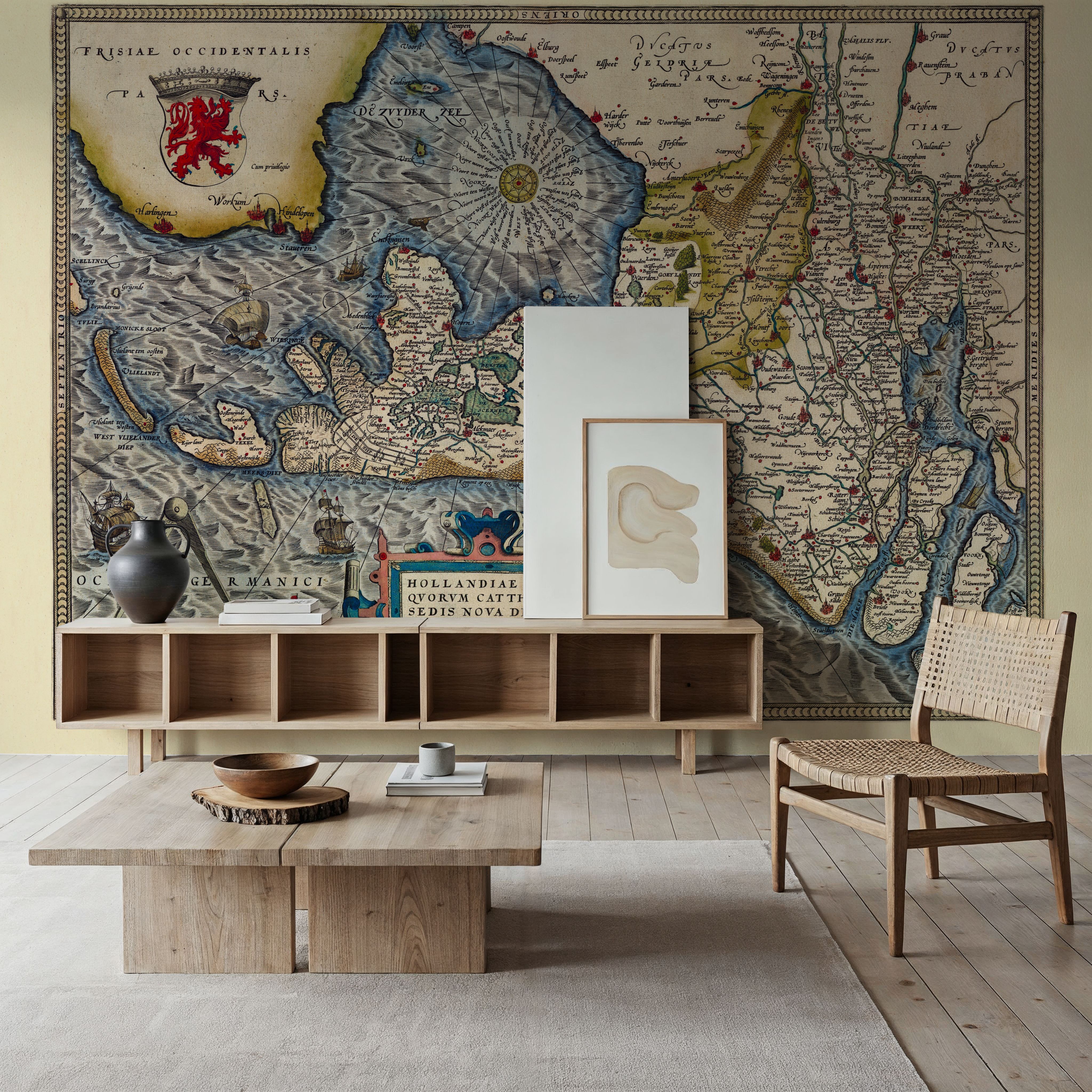 Old Map of The Neatherlands, 1570