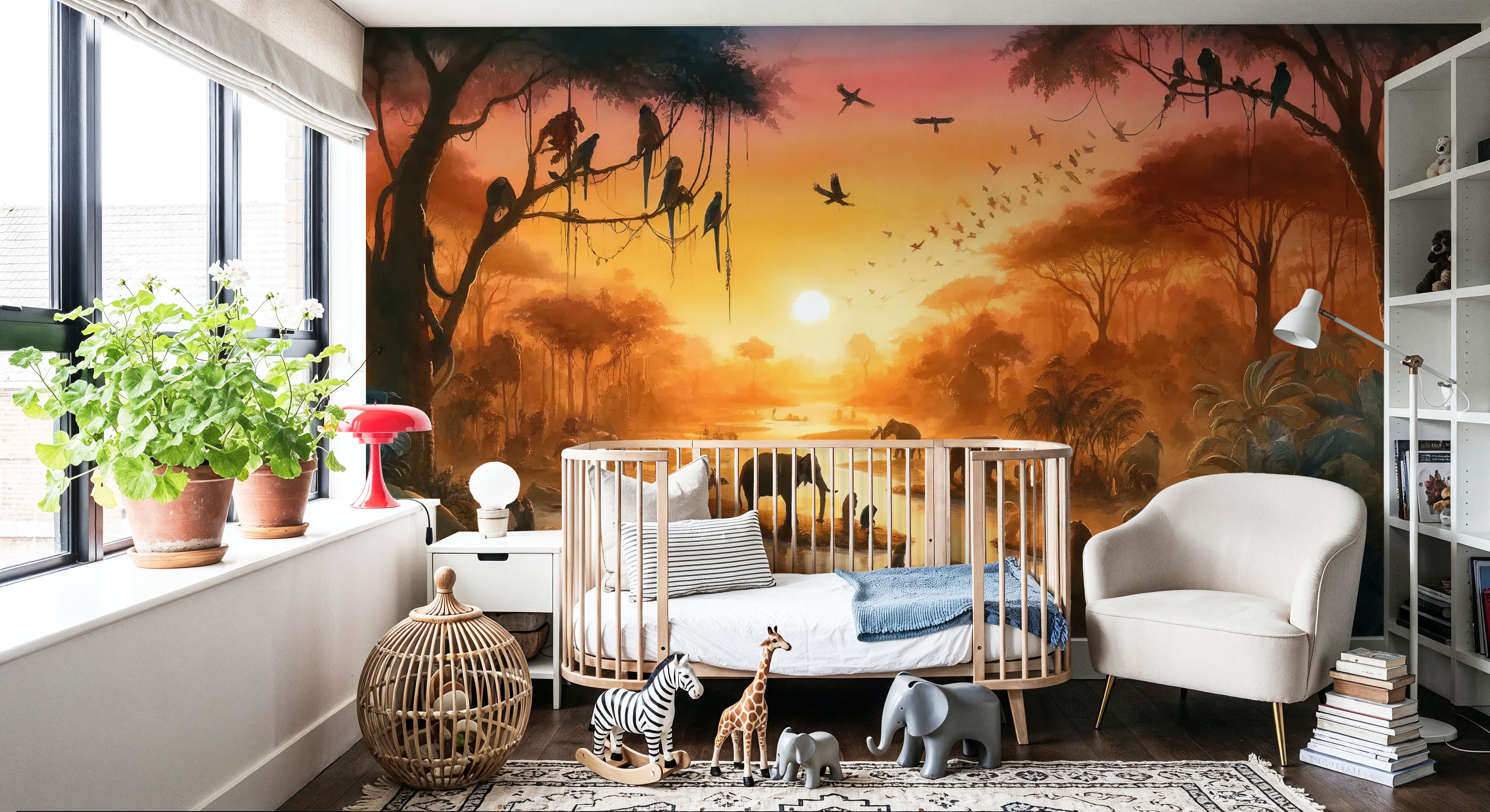 Twilight Serenity in the Jungle Abode