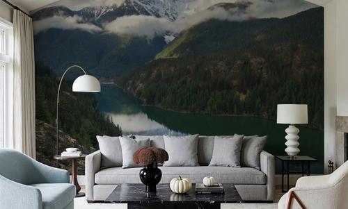 Diablo Lake and Colonial Peak