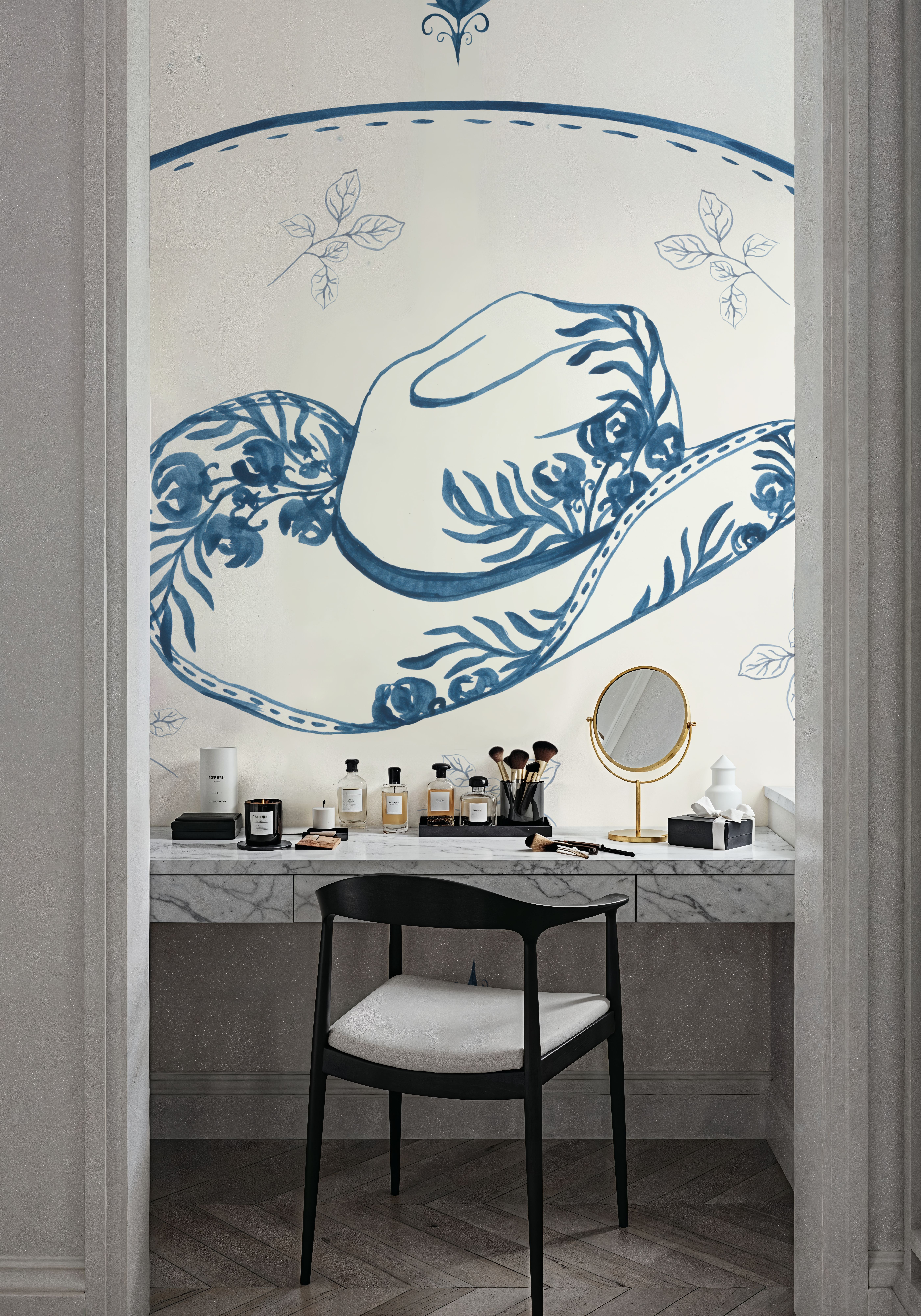 Chinoiserie Cowgirl III