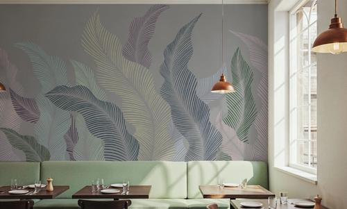 Foliage Flow, Pastel