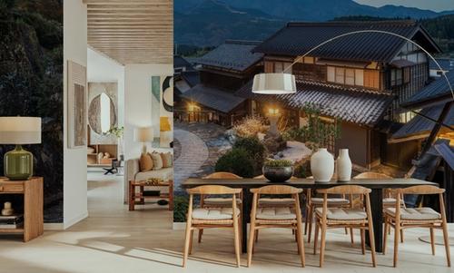 Magome town at Night