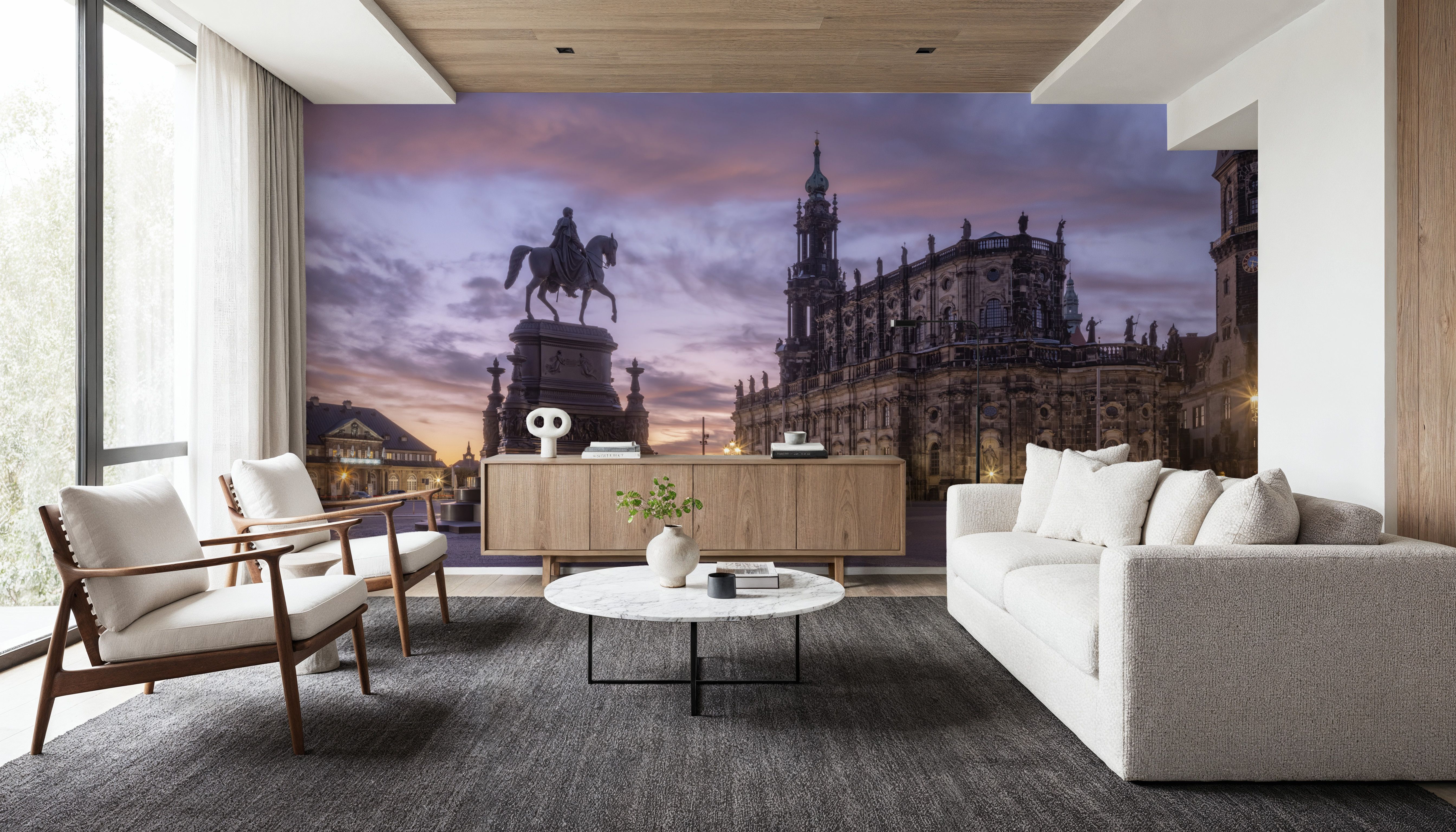 Bronze Rider Square, Wallpaper