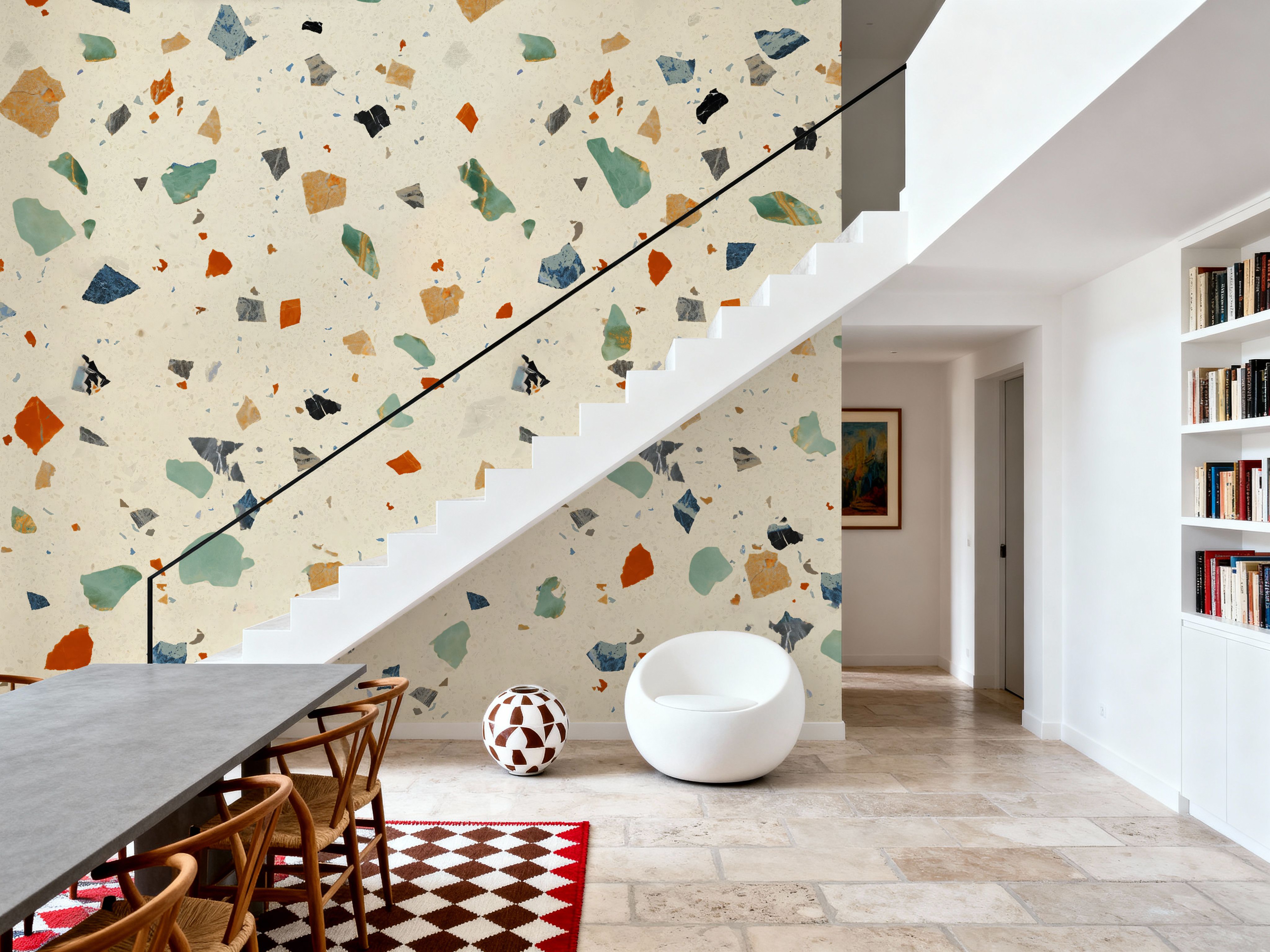 Terrazzo Multi, Cream