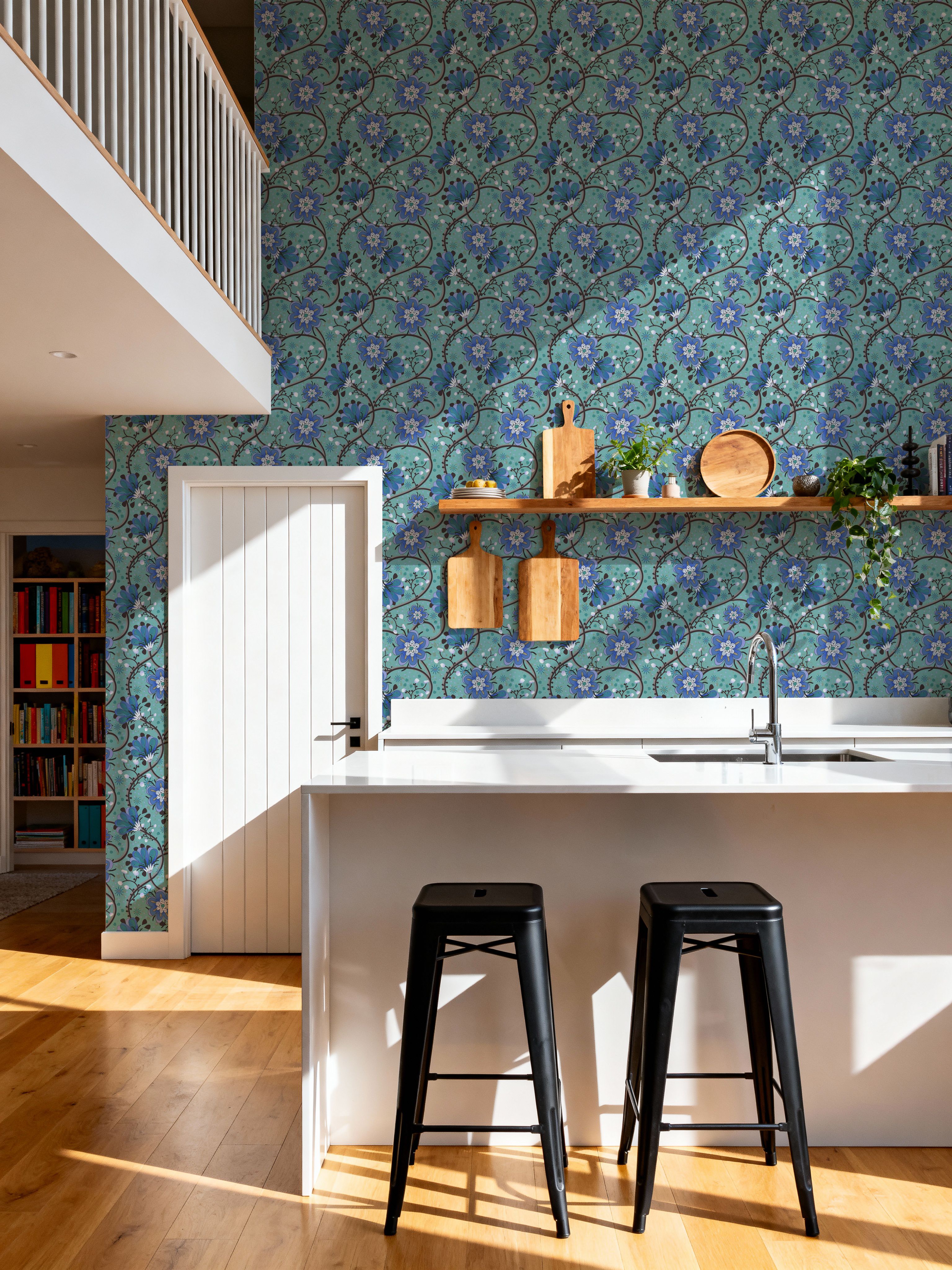 Bohemian Vines, Turqoise