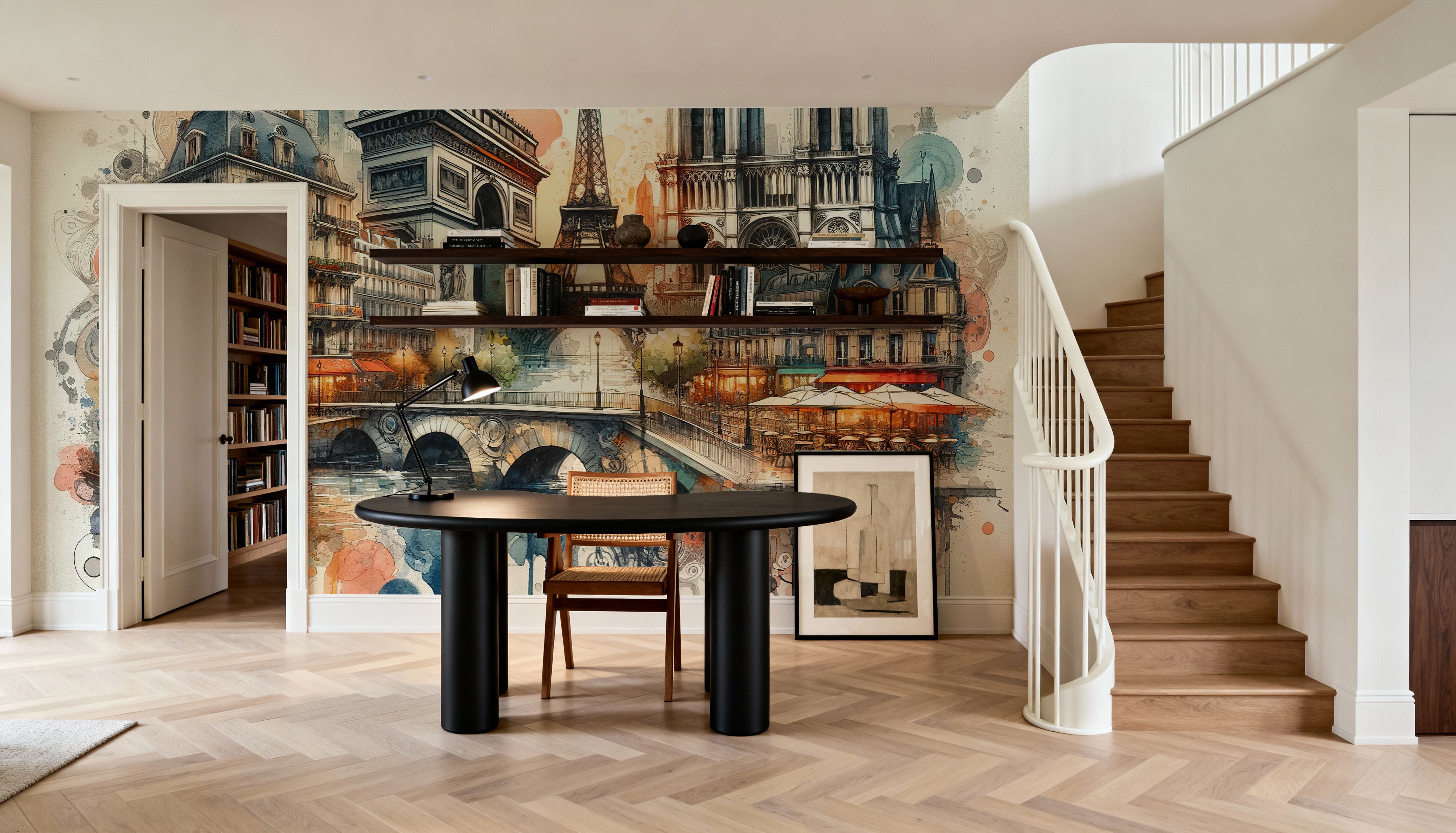 Watercolor Paris