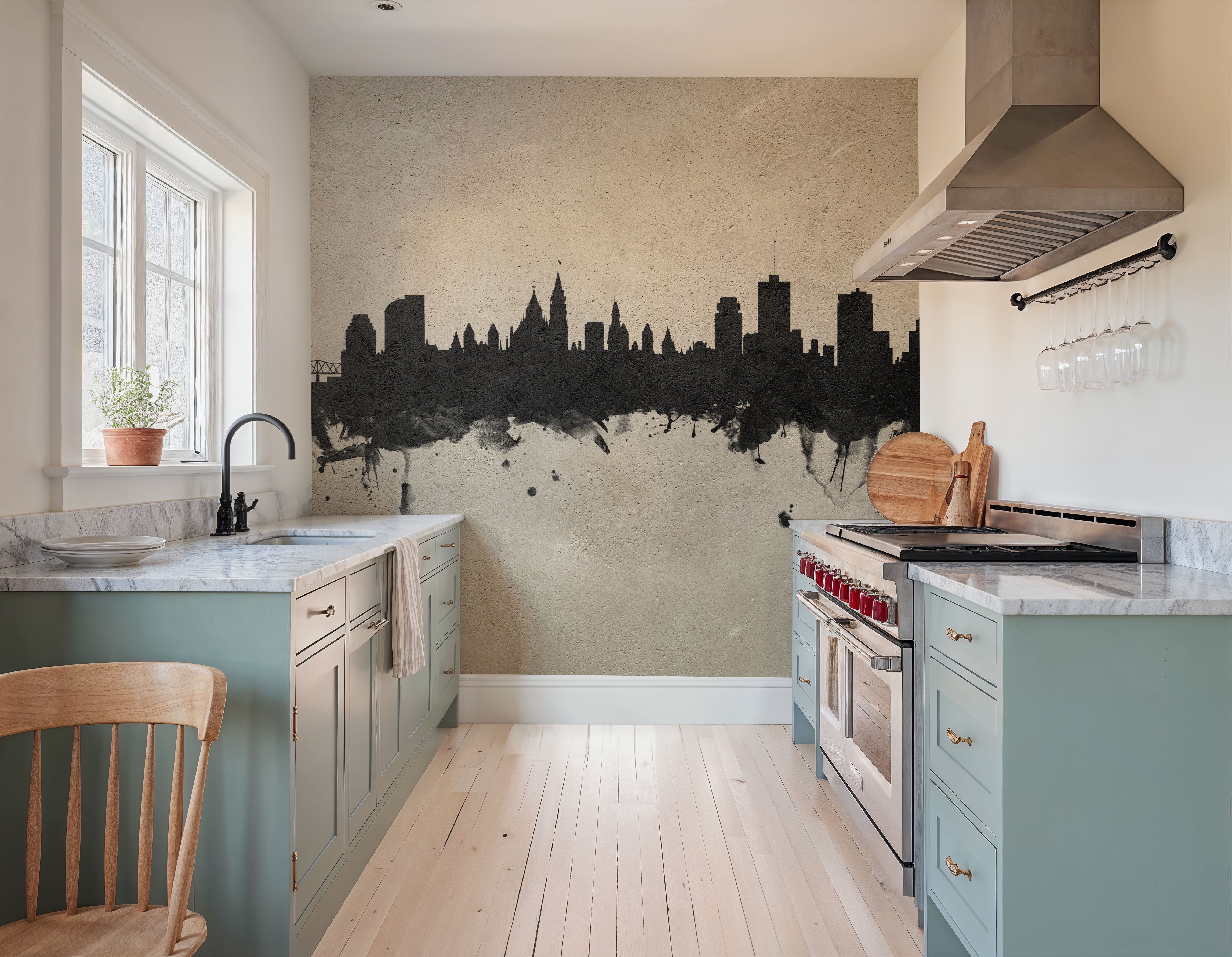 Ottowa Canada Skyline Concrete