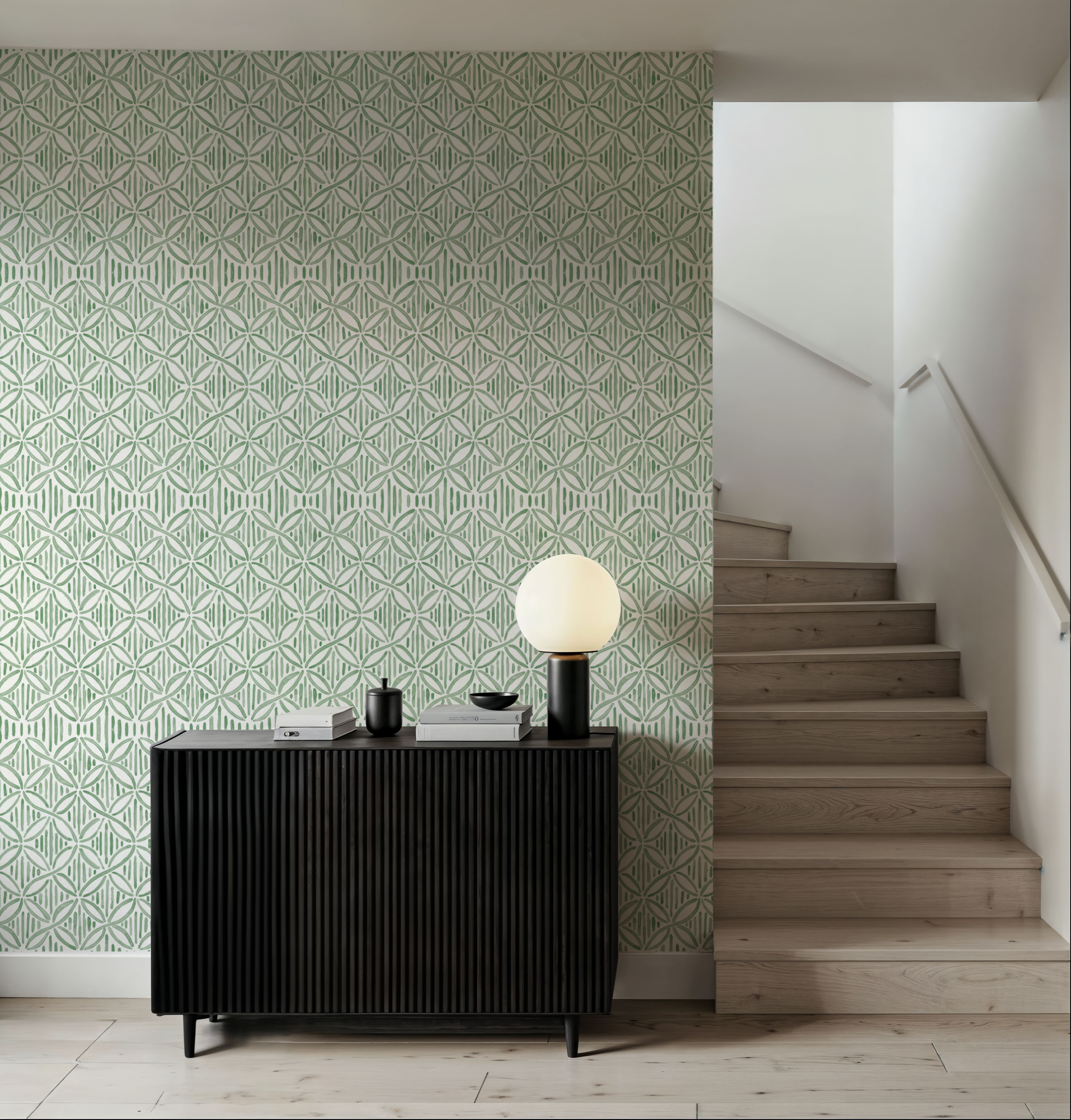 Paradise Flows Dark Green