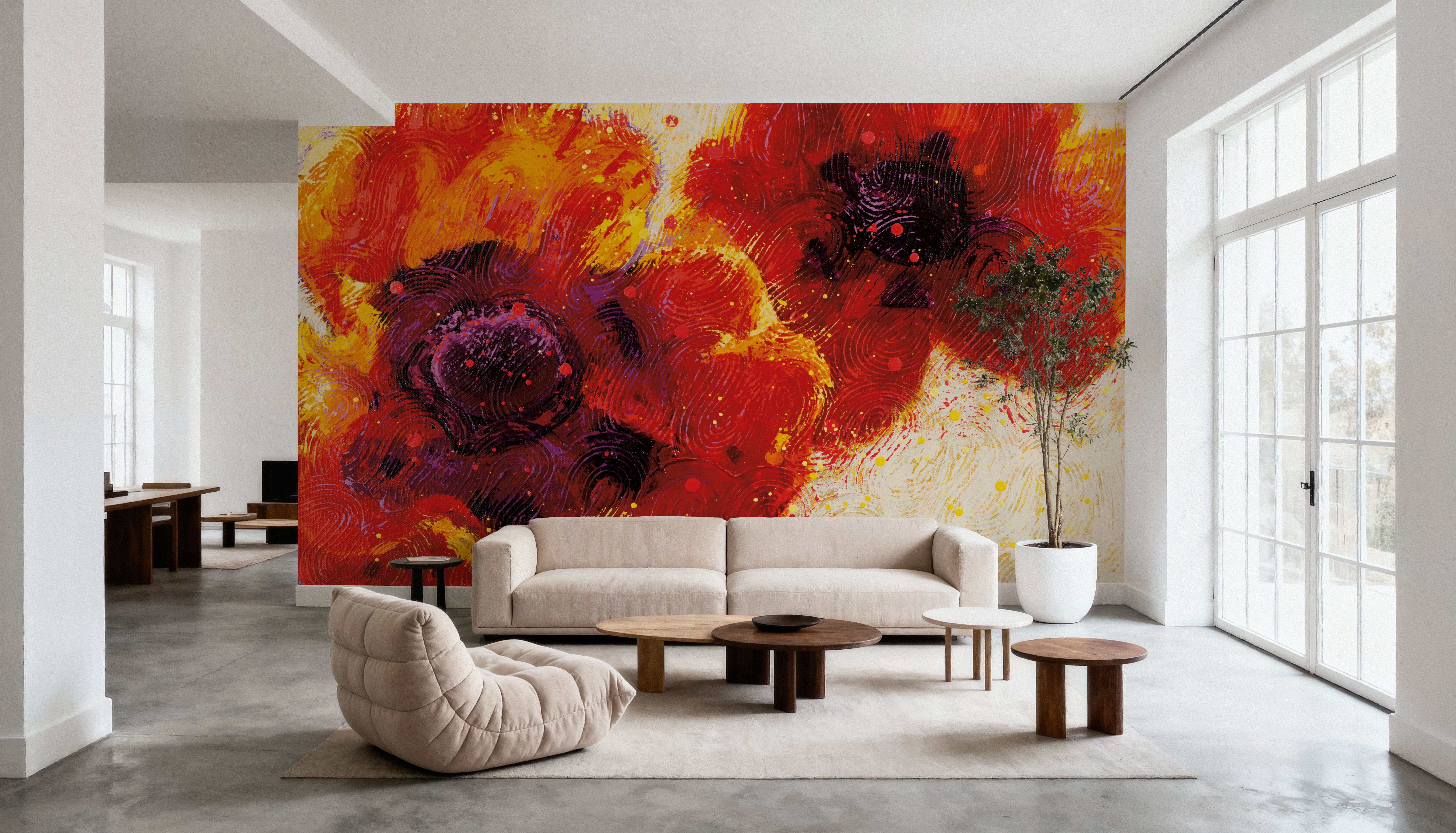 Perennial Intesity, Wallpaper