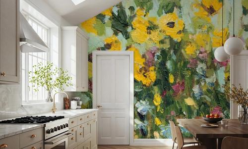 Sunlit Sunflowers