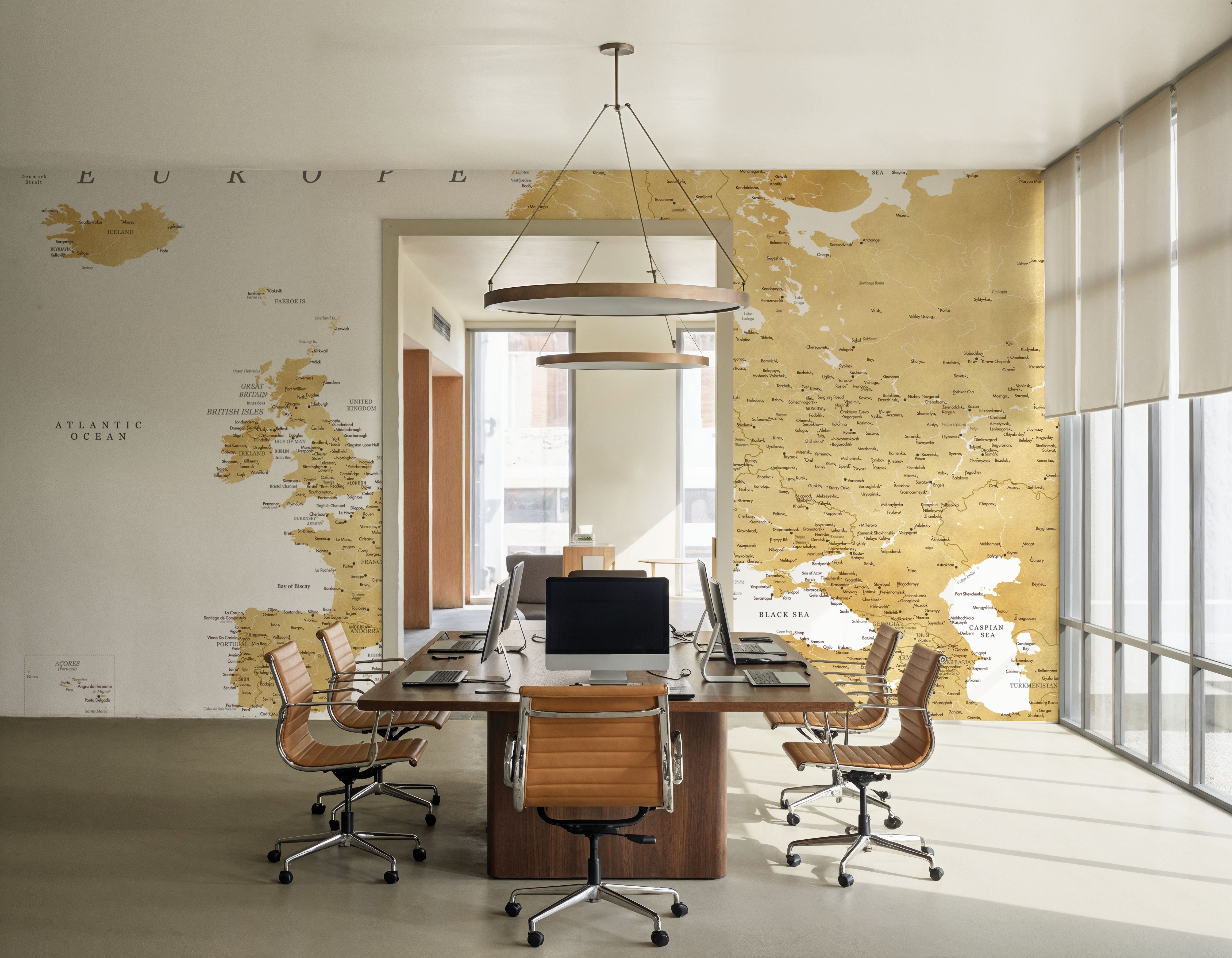 Europe Map Detailed - Rossie