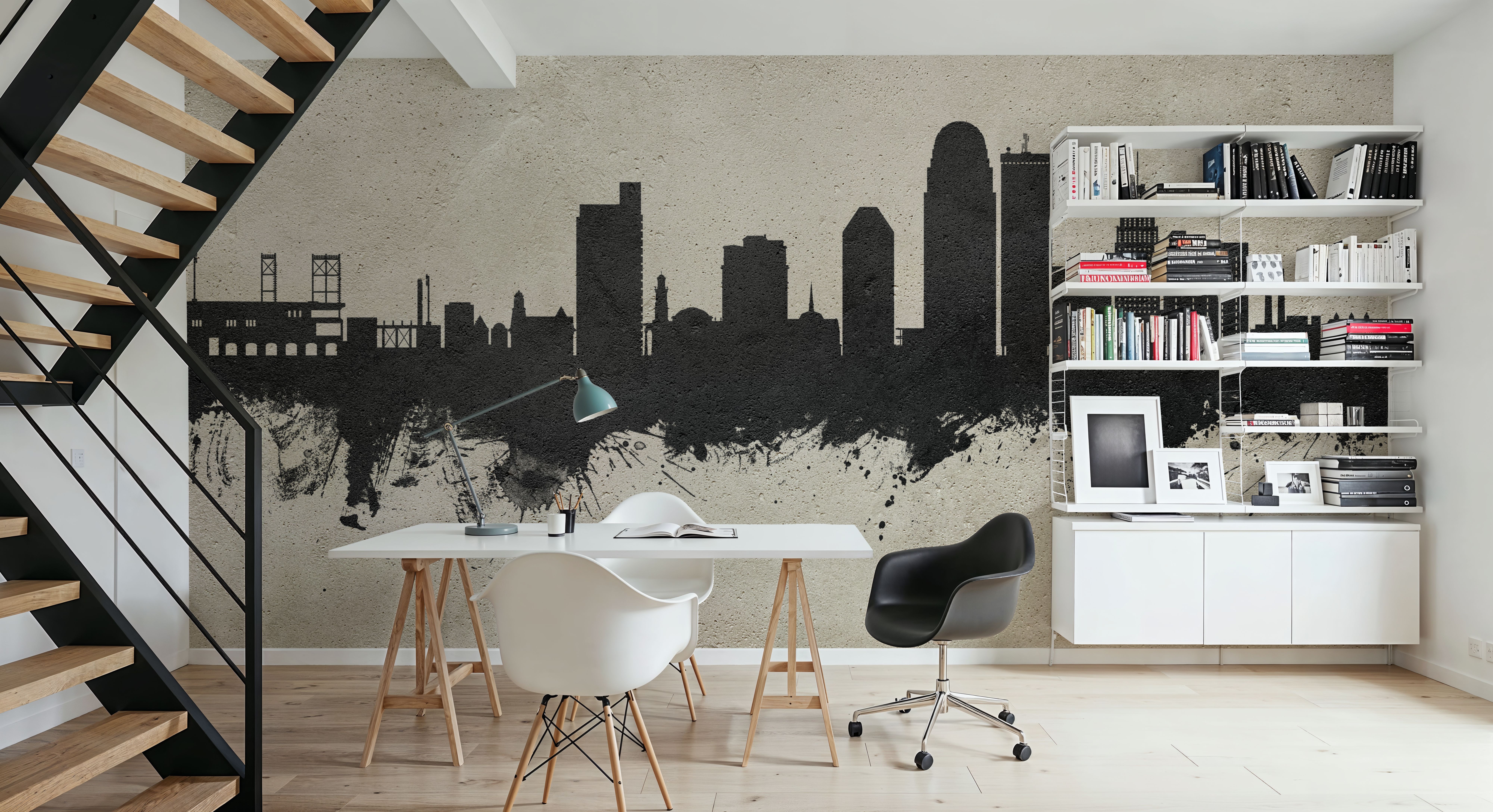 Winston-Salem North Carolina Skyline Concrete